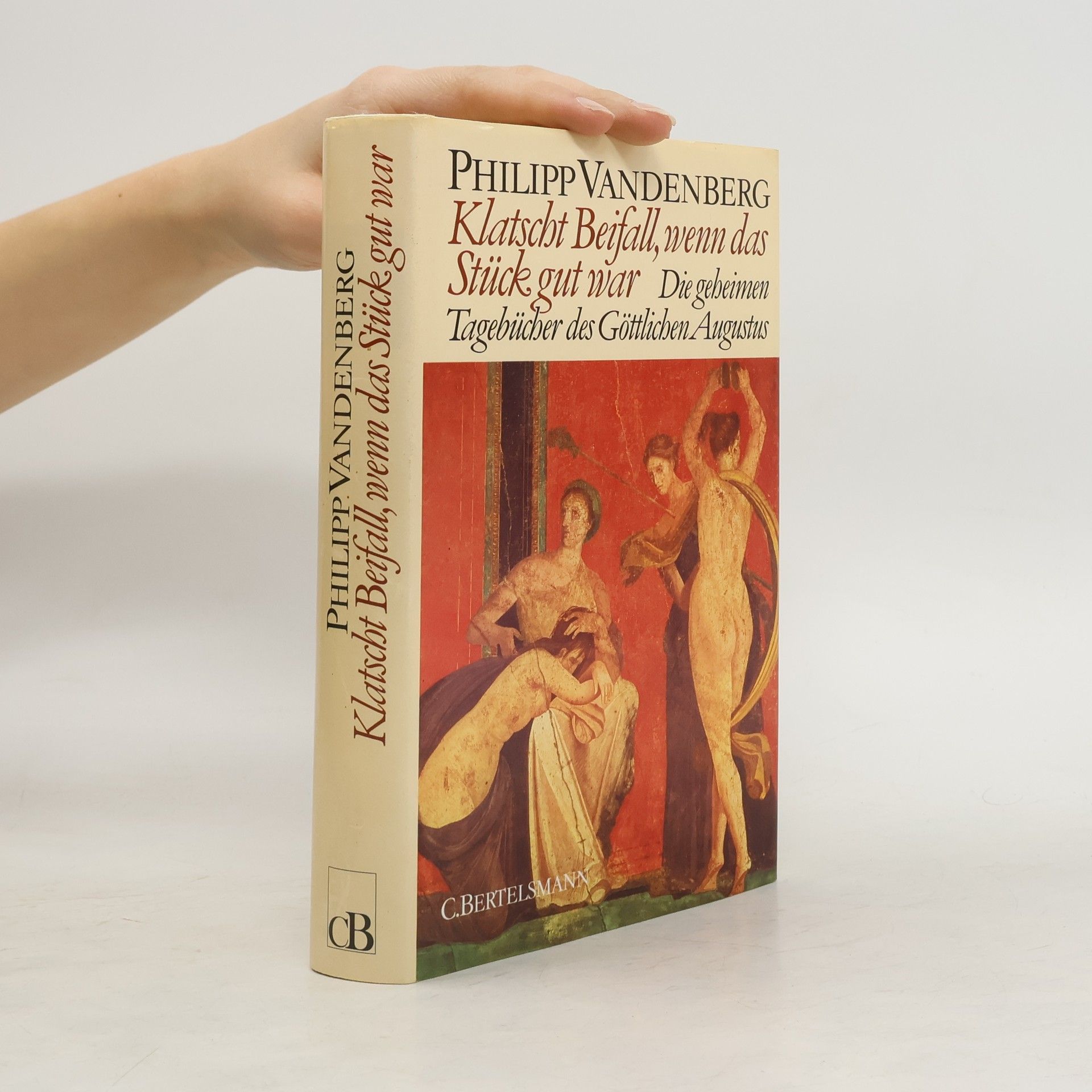 Philipp Vandenberg Klatscht Beifall, wenn das Stück gut war