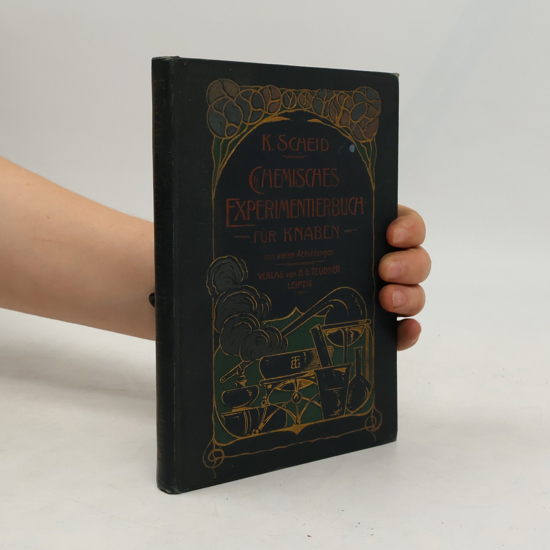 Karl Scheid Chemisches Experimentierbuch für Knaben