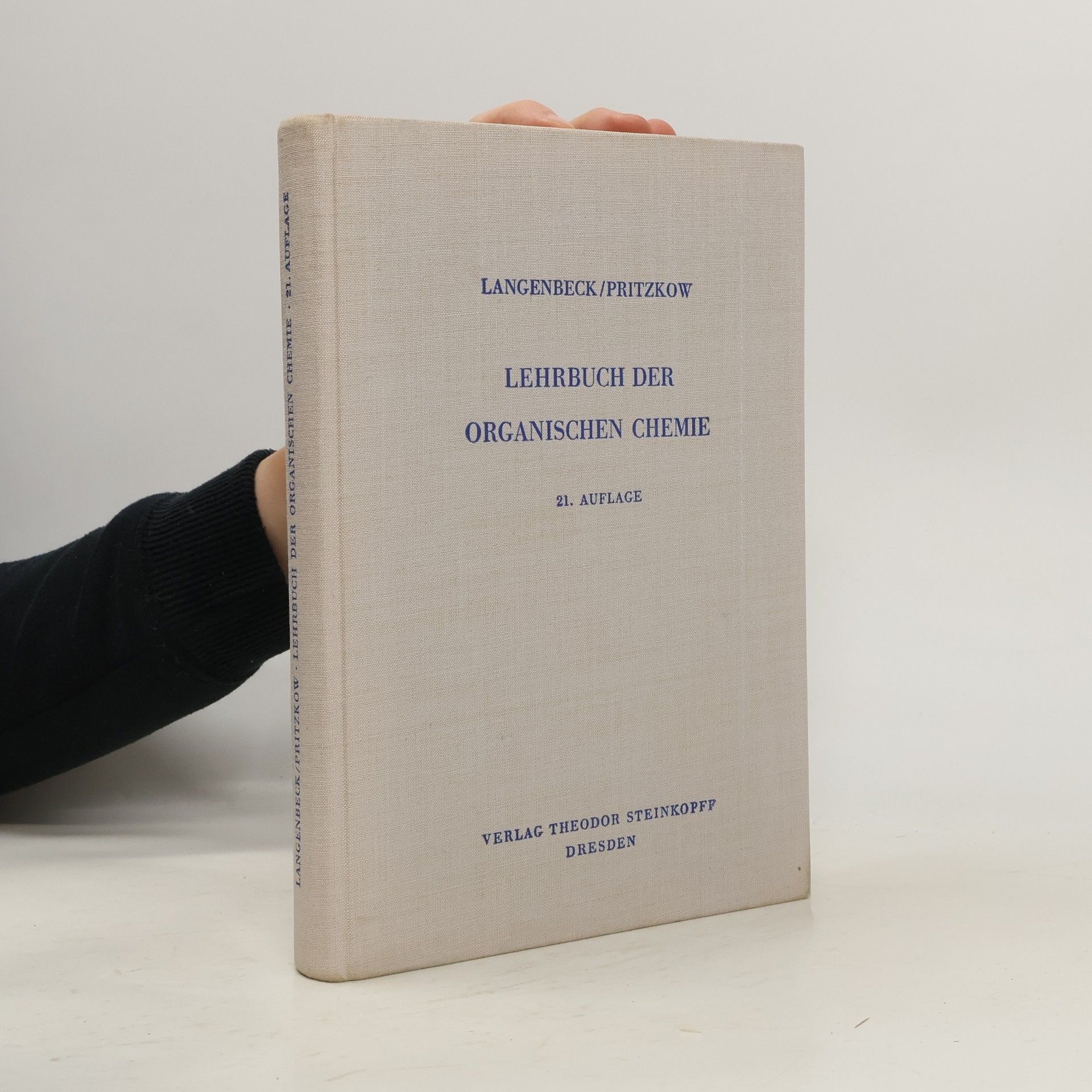 Wolfgang Langenbeck Lechrbuch der organischen Chemie