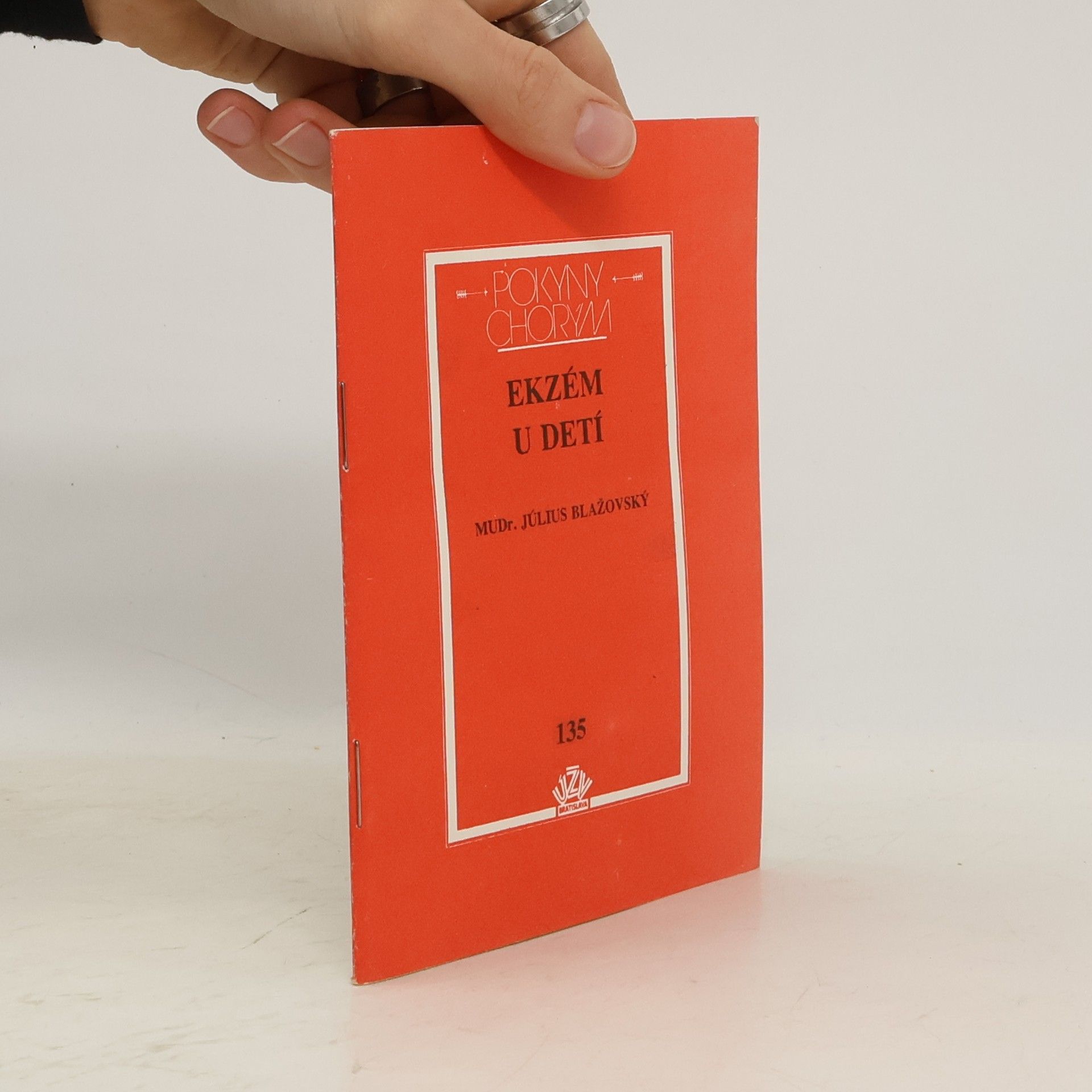 Július Blažovský Ekzém u detí