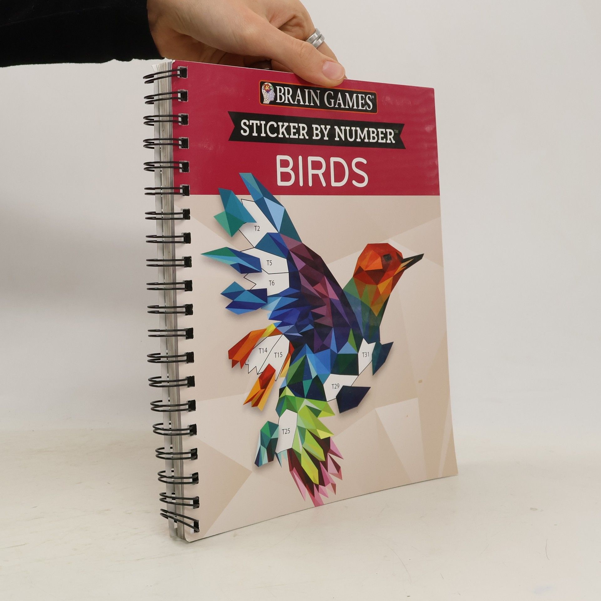Various authors Brain Games - Sticker by Number: Birds