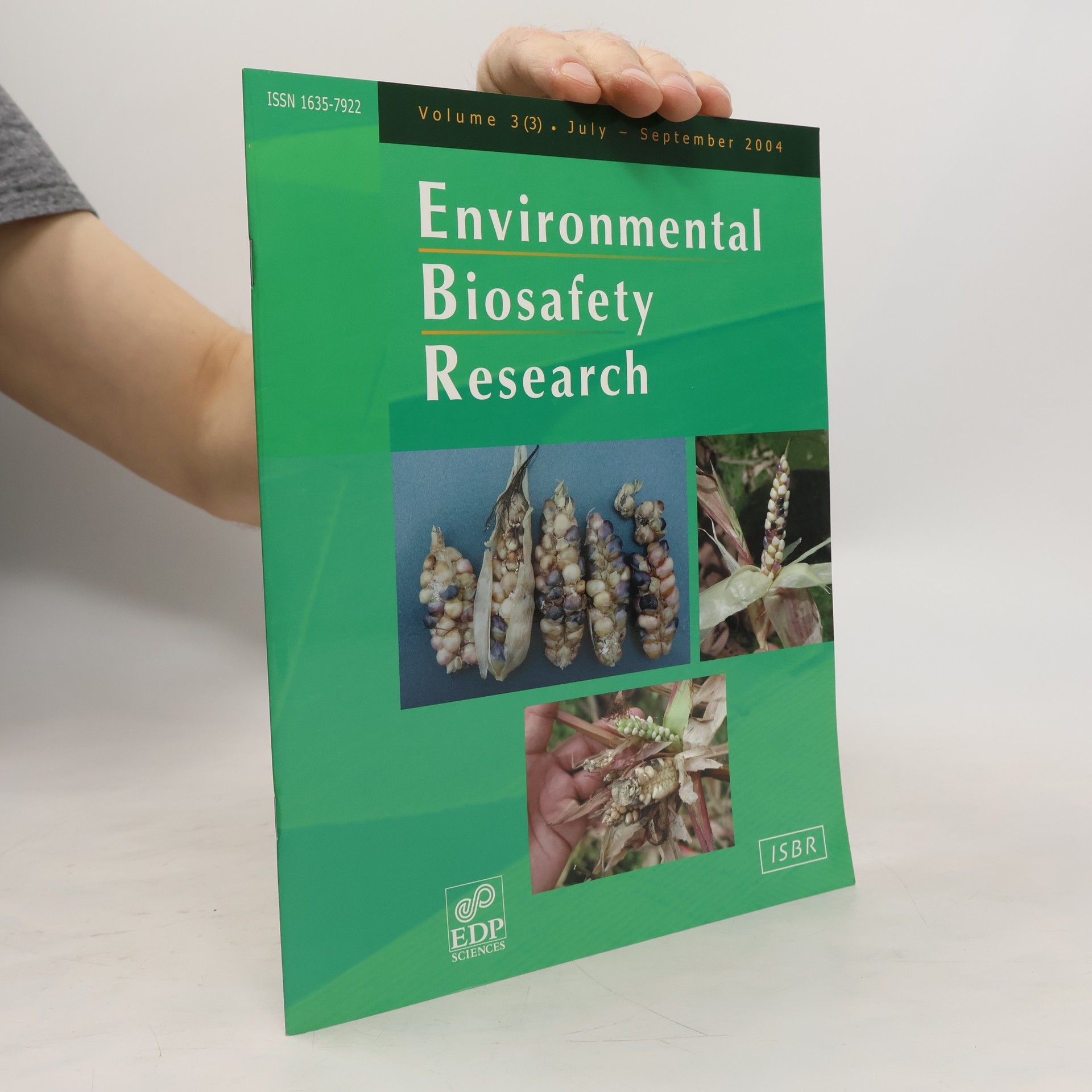 Kolektiv autorů Environmental Biosafety Research 3(3)