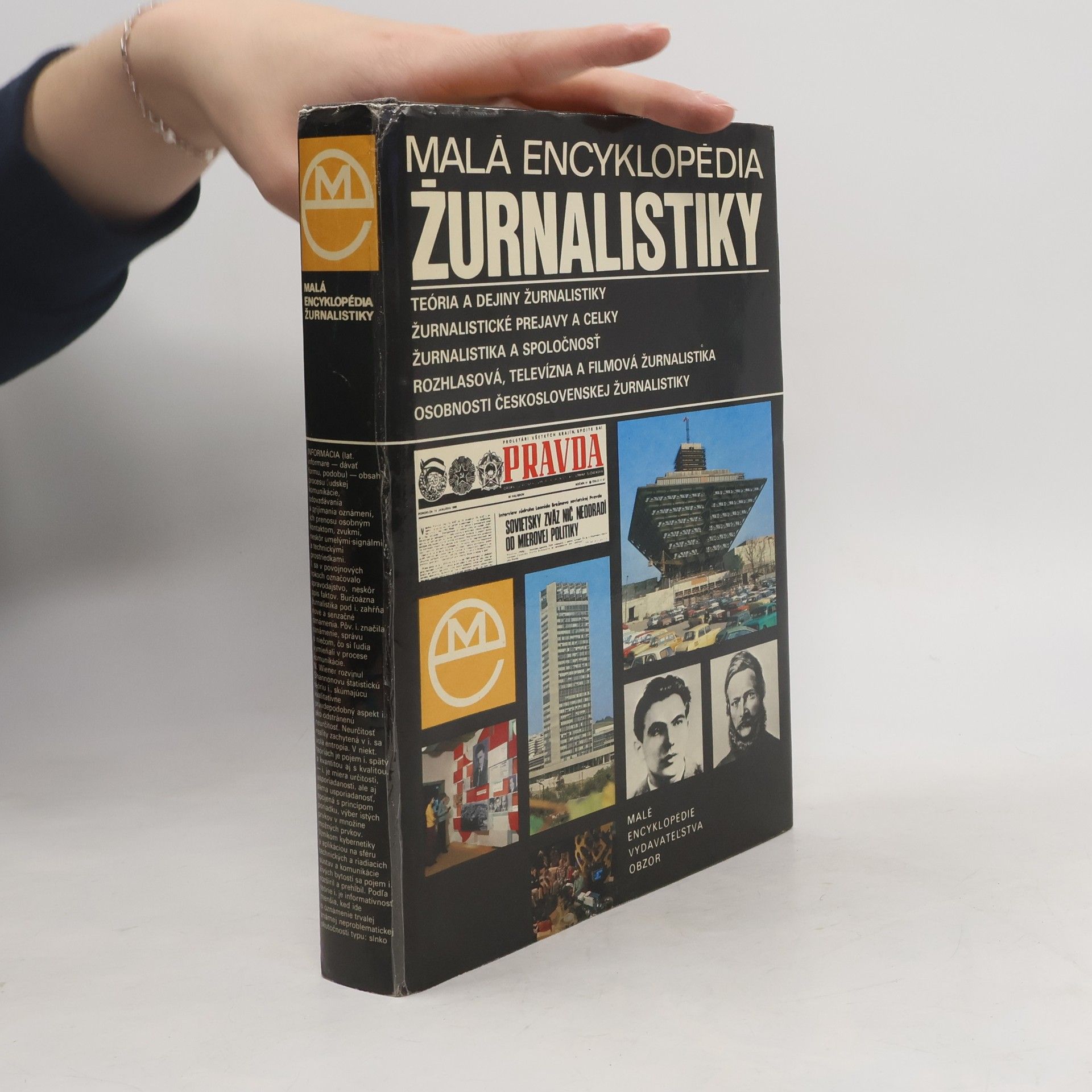 Ľudovít Jacz Malá encyklopédia žurnalistiky