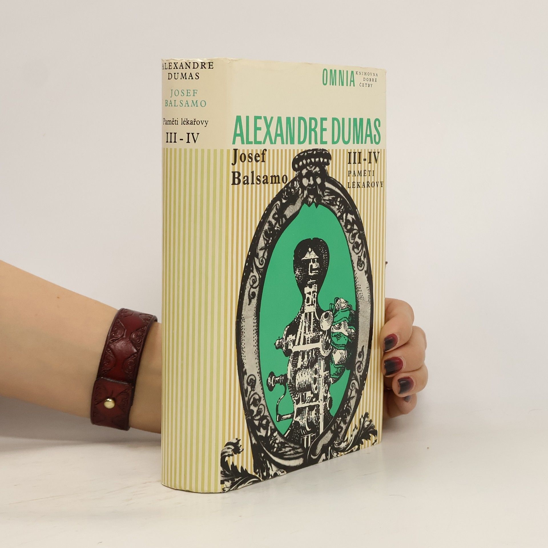 Alexandre Dumas der Ältere Paměti lékařovy III-IV. Josef Balsamo