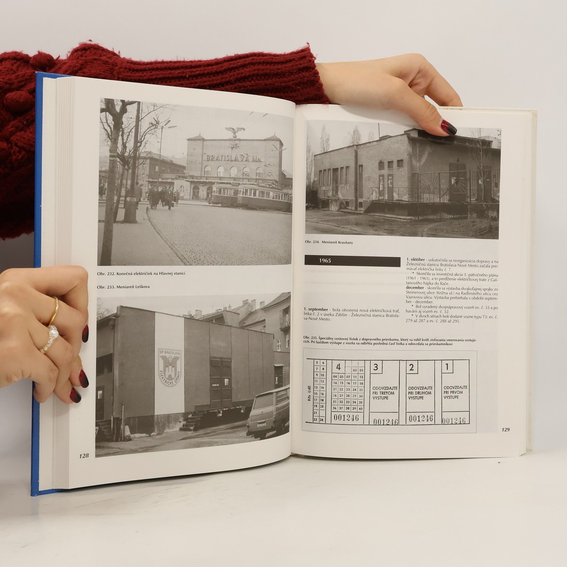 Ľubomír Jurika 100 rokov električiek v Bratislave 1895-1995