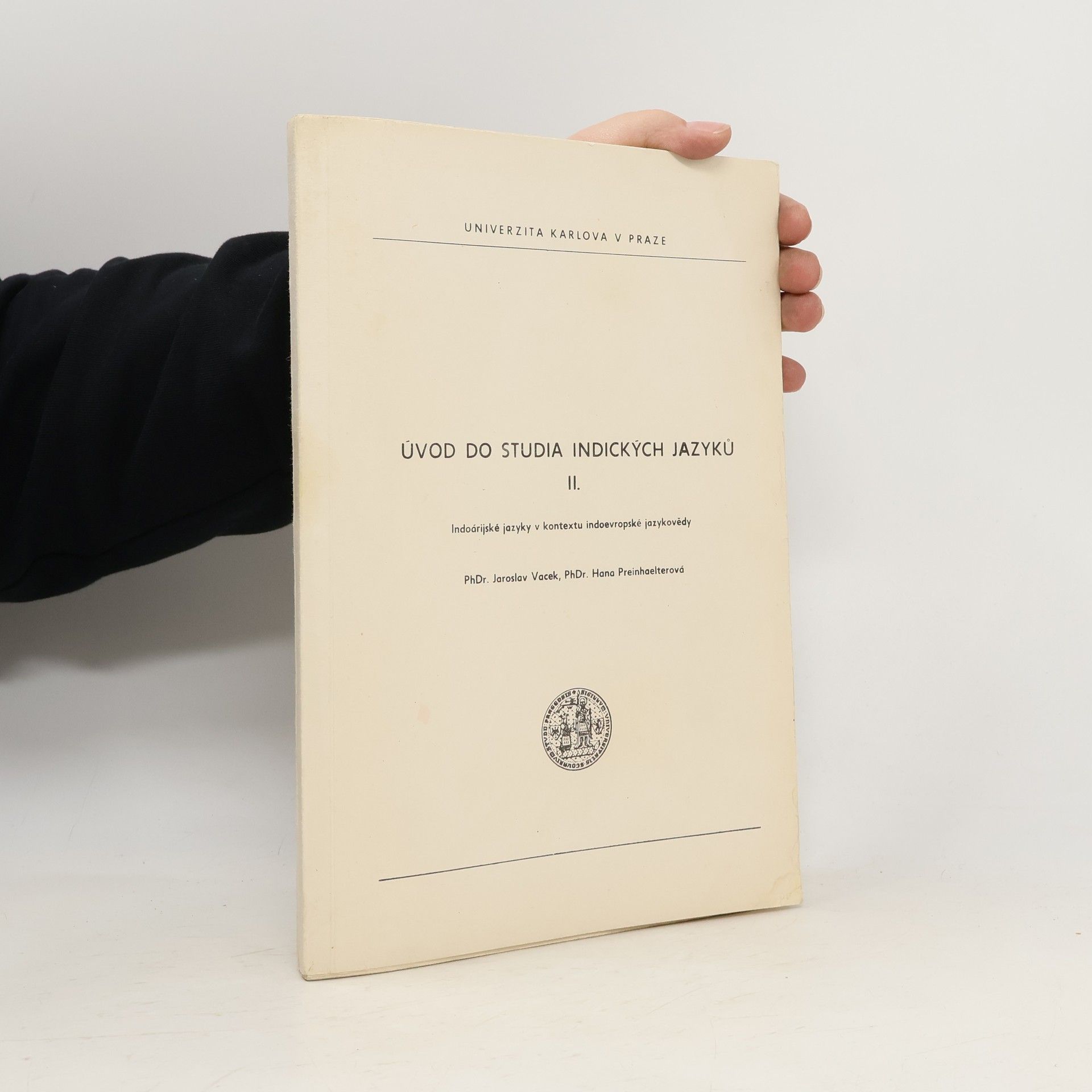 Jaroslav Vacek Úvod do studia indických jazyků II.