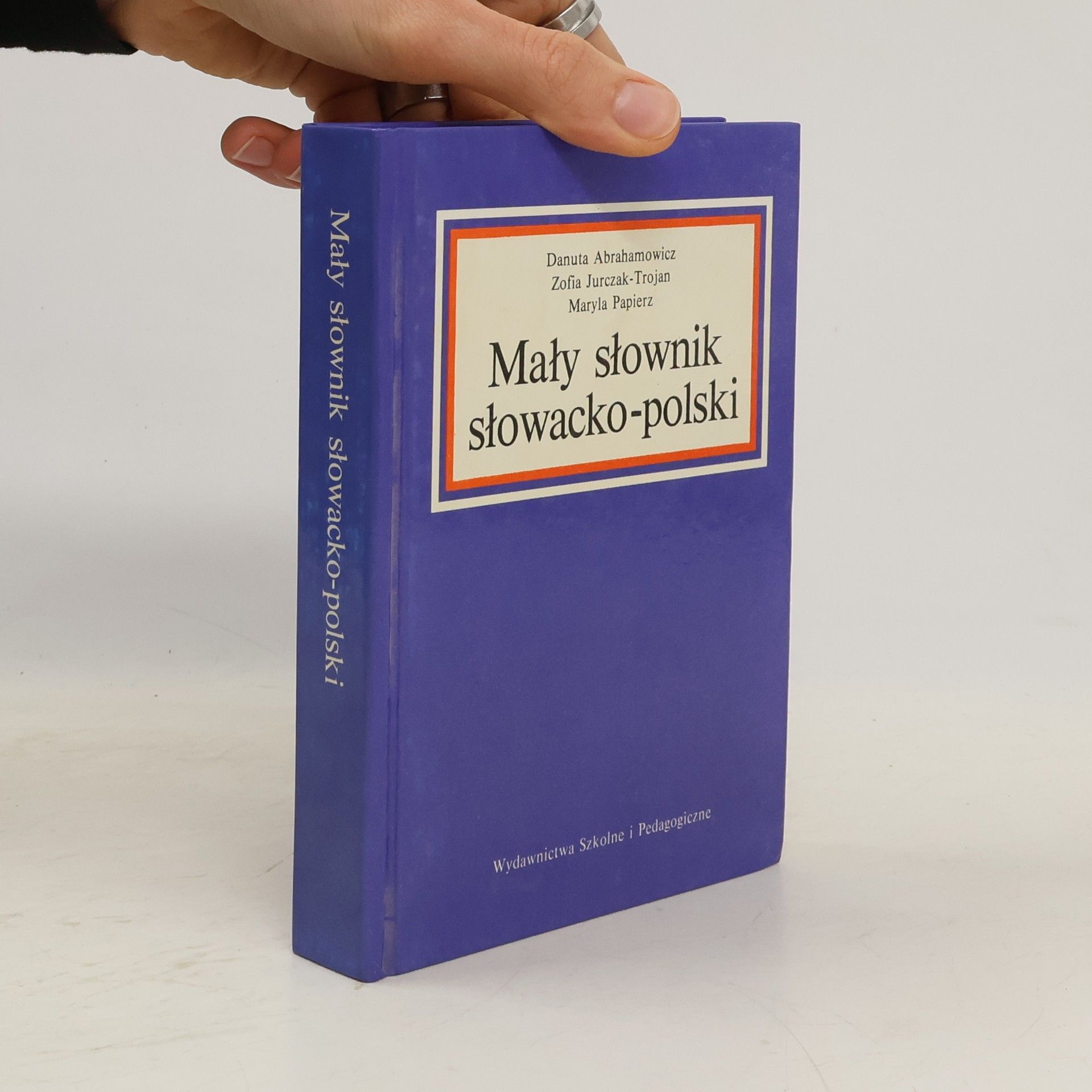 Danuta Abrahamowiczová Mały słownik słowacko-polski