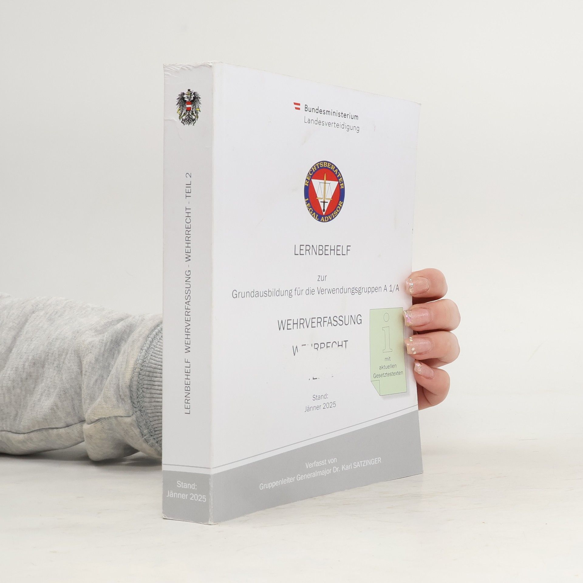 Kolektiv autorů Lernbehelf zur Grundausbildung für die Verwendungsgruppen A 1/A