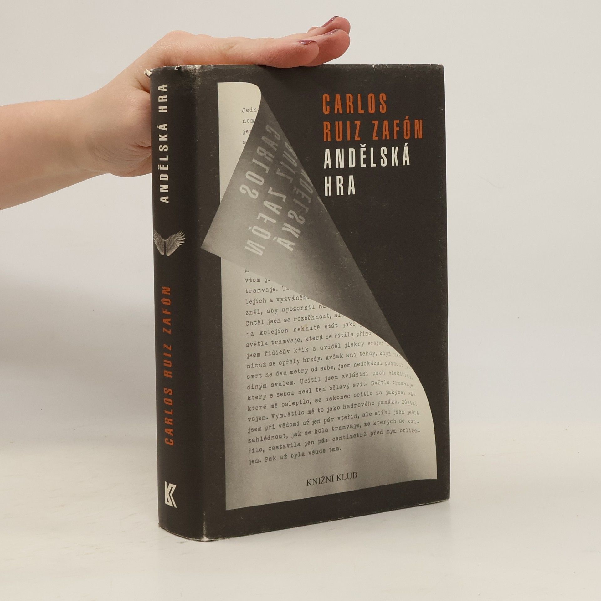 Carlos Ruiz Zafón Andělská hra