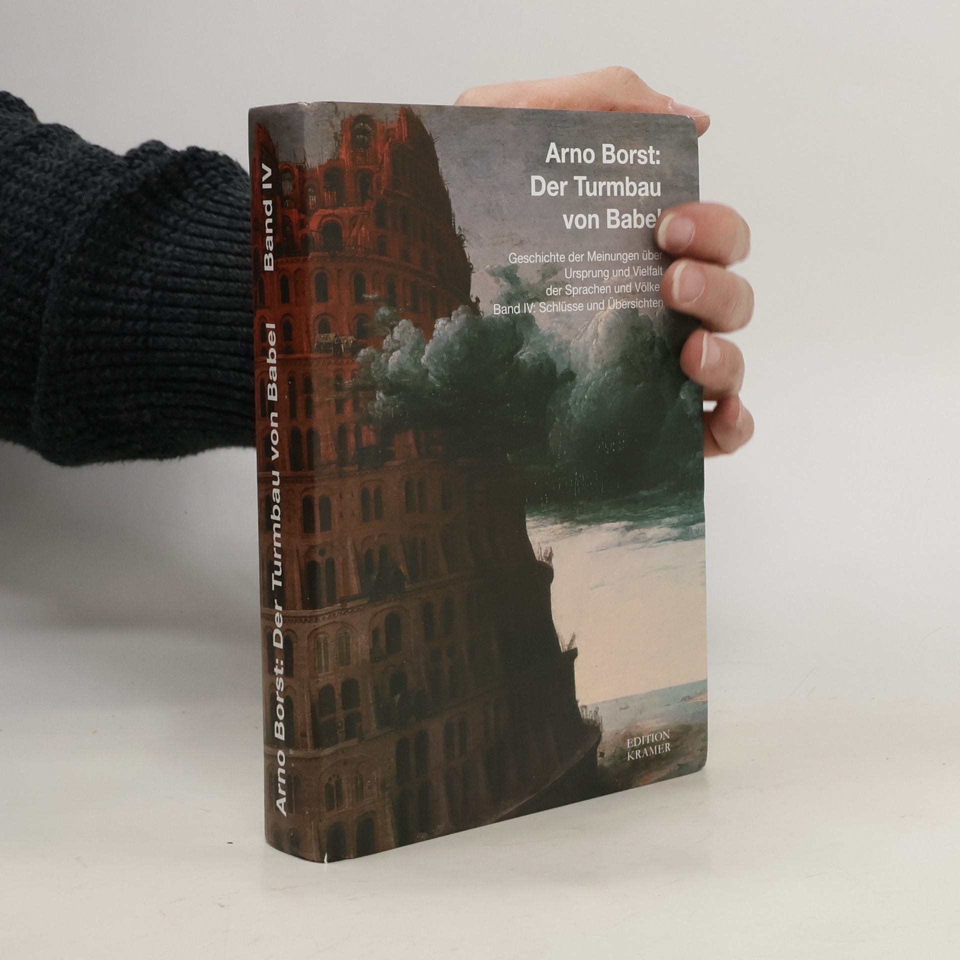 Arno Borst Der Turmbau von Babel