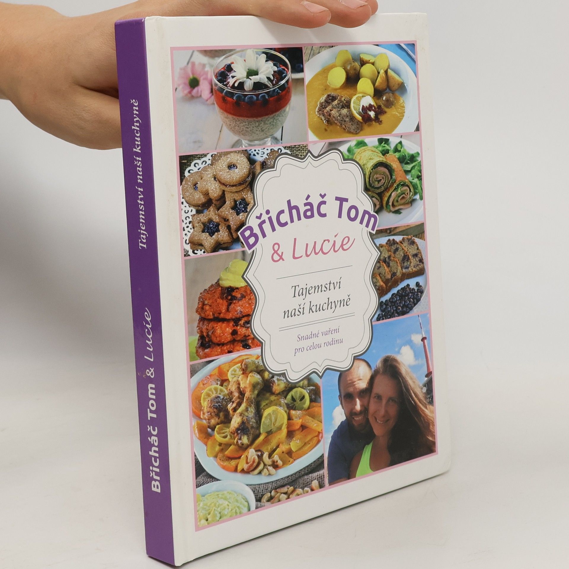 Tomáš Kosačík Břicháč Tom & Lucie. Tajemství naší kuchyně