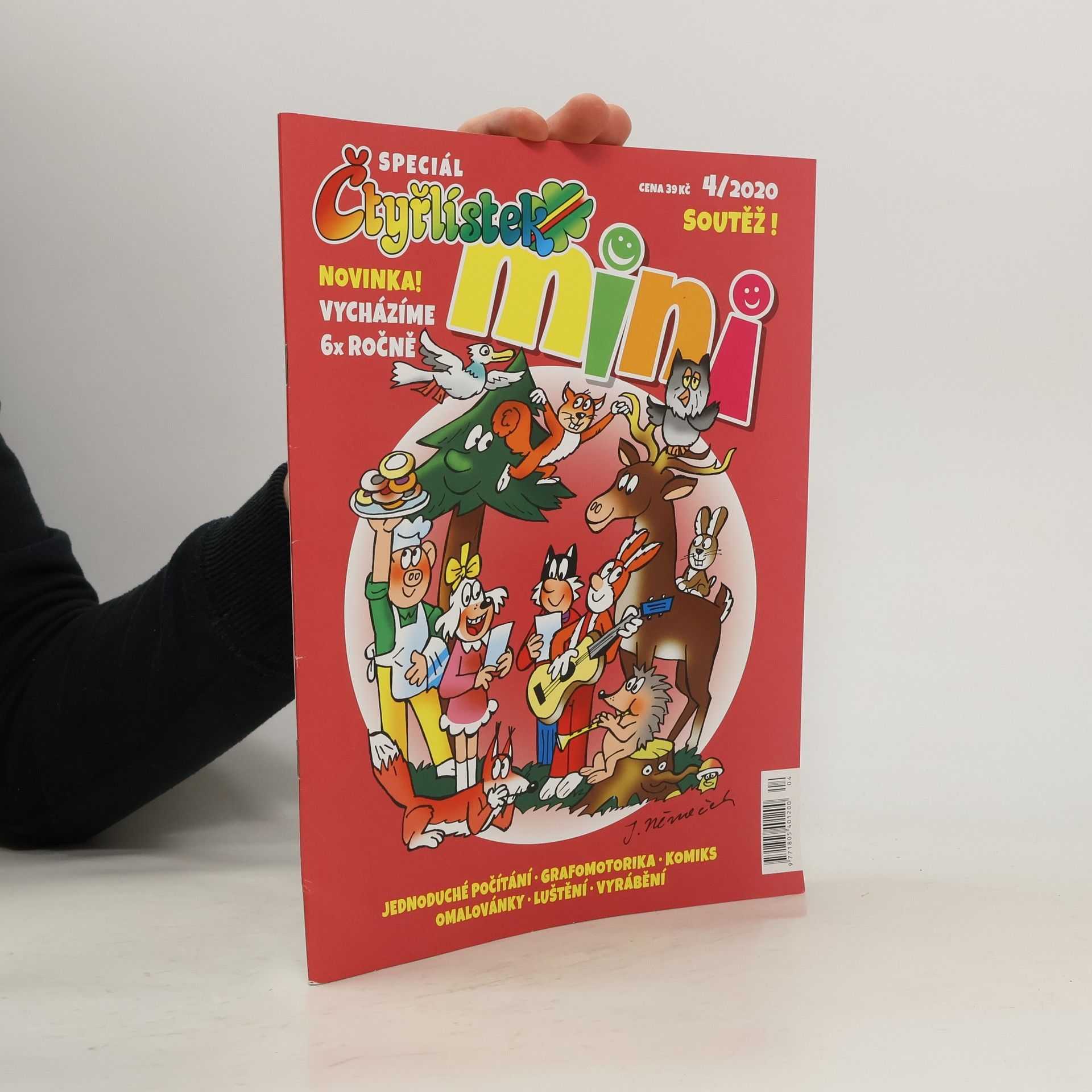 Kolektiv autorů Čtyřlístek mini speciál 4/2020
