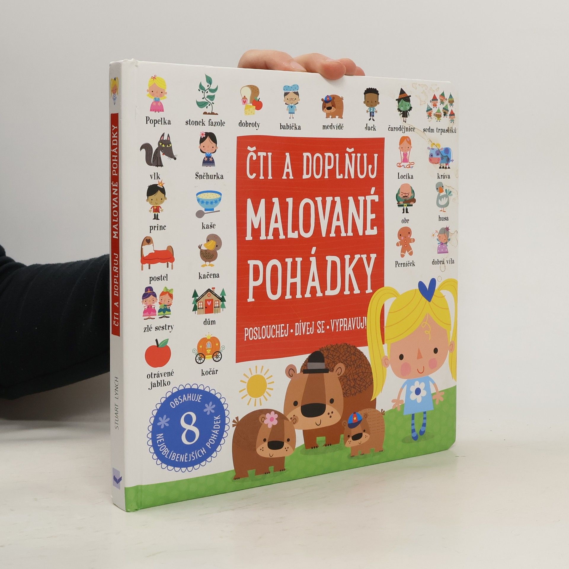 Čti a doplňuj: Malované pohádky
