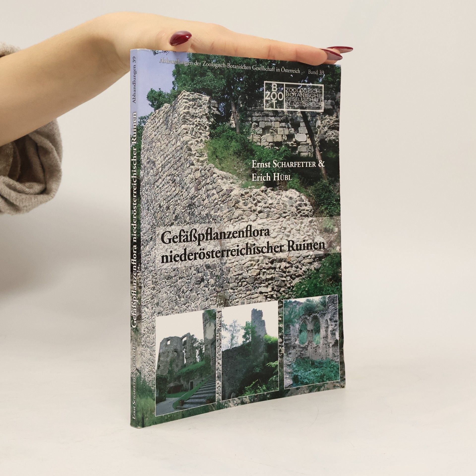 Ernst Scharfetter Gefäßpflanzenflora niederösterreichischer Ruinen