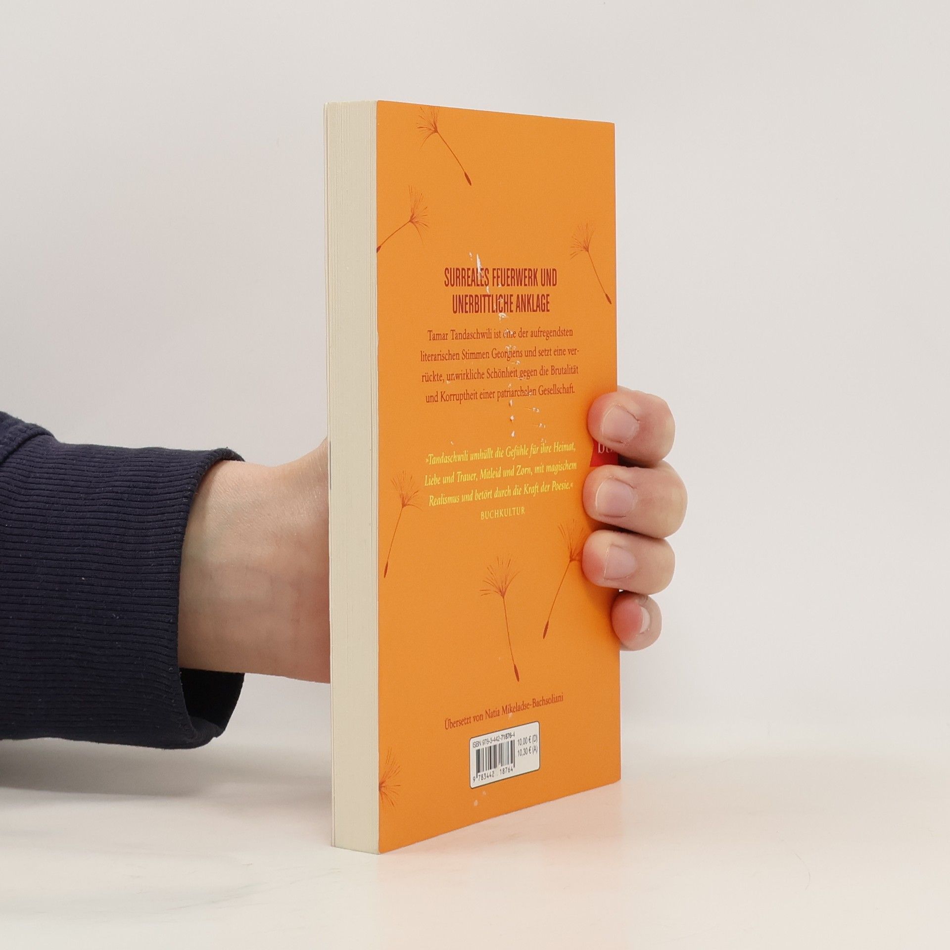 Tamar Tandaschwili Löwenzahnwirbelsturm in Orange