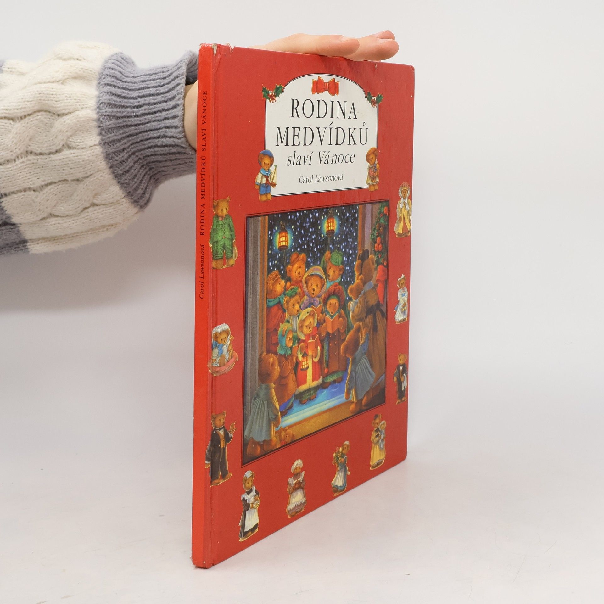 Carol Lawson Rodina medvídků slaví Vánoce