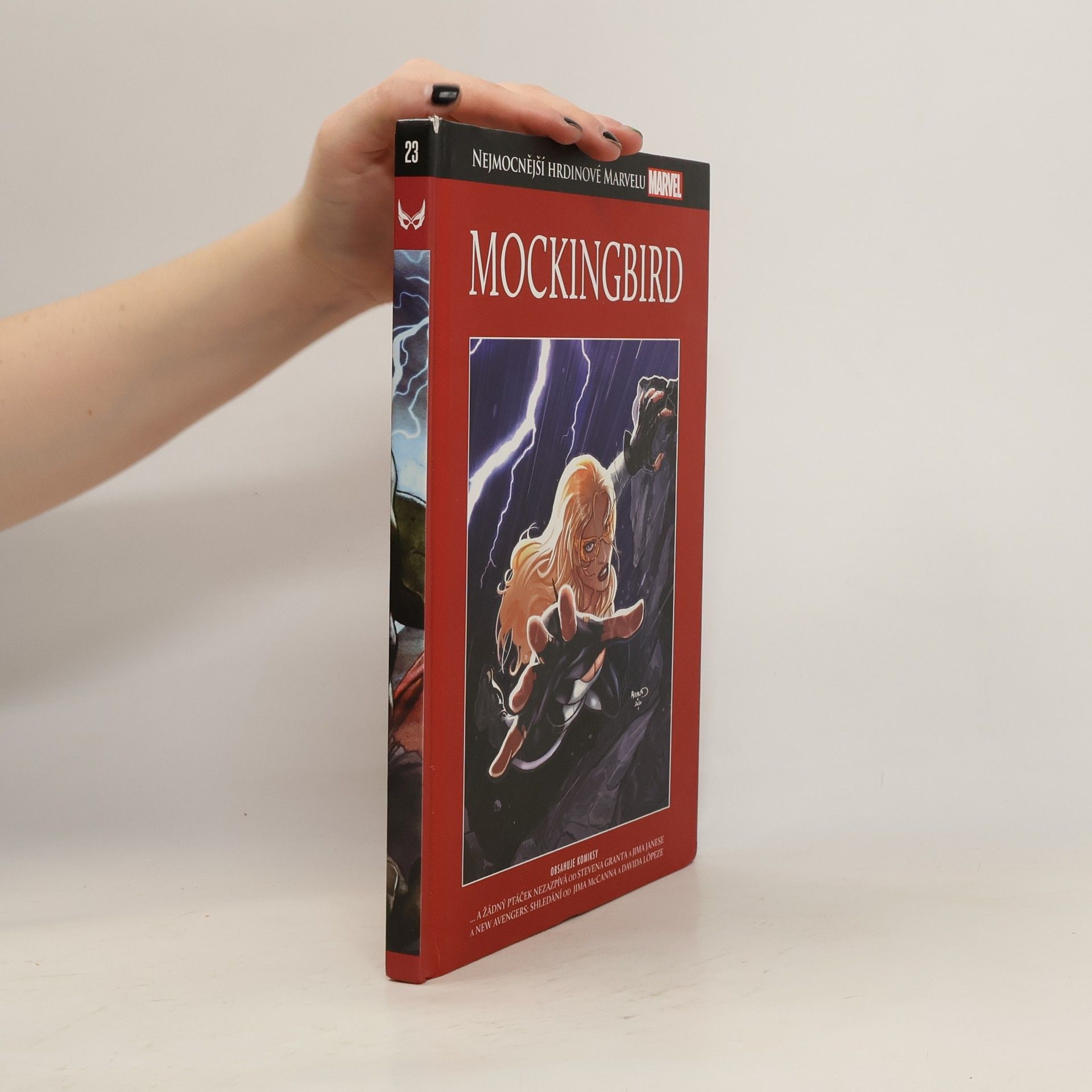 Steven Grant Nejmocnější hrdinové Marvelu 23. Mockingbird