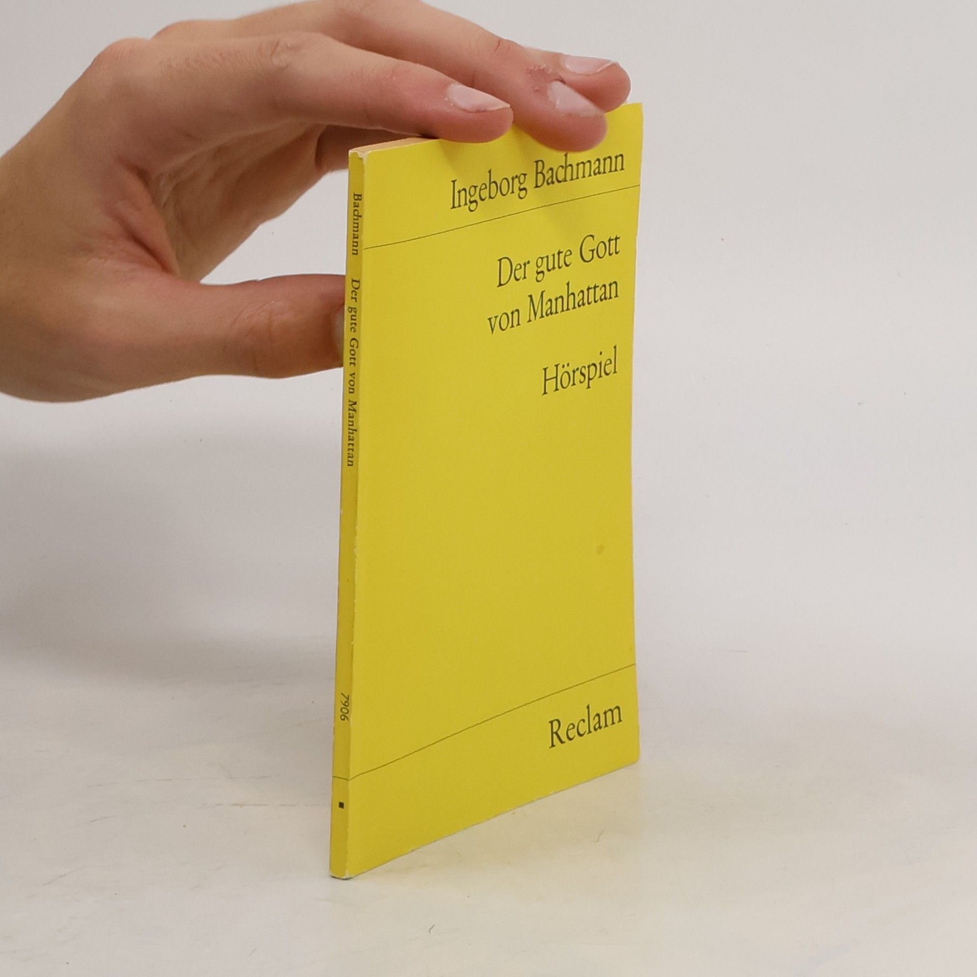 Ingeborg Bachmann Der gute Gott von Manhattan