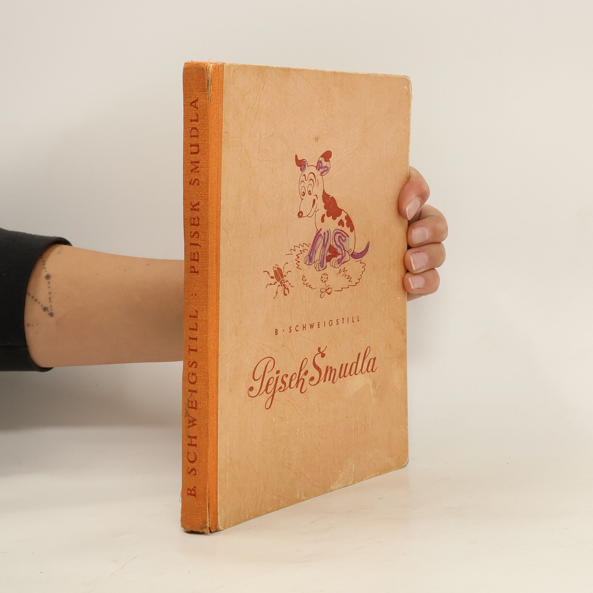 Bohumil Schweigstill Pejsek Šmudla : veselé vypravování o Míšovi, Broučkovi a Zrzičce