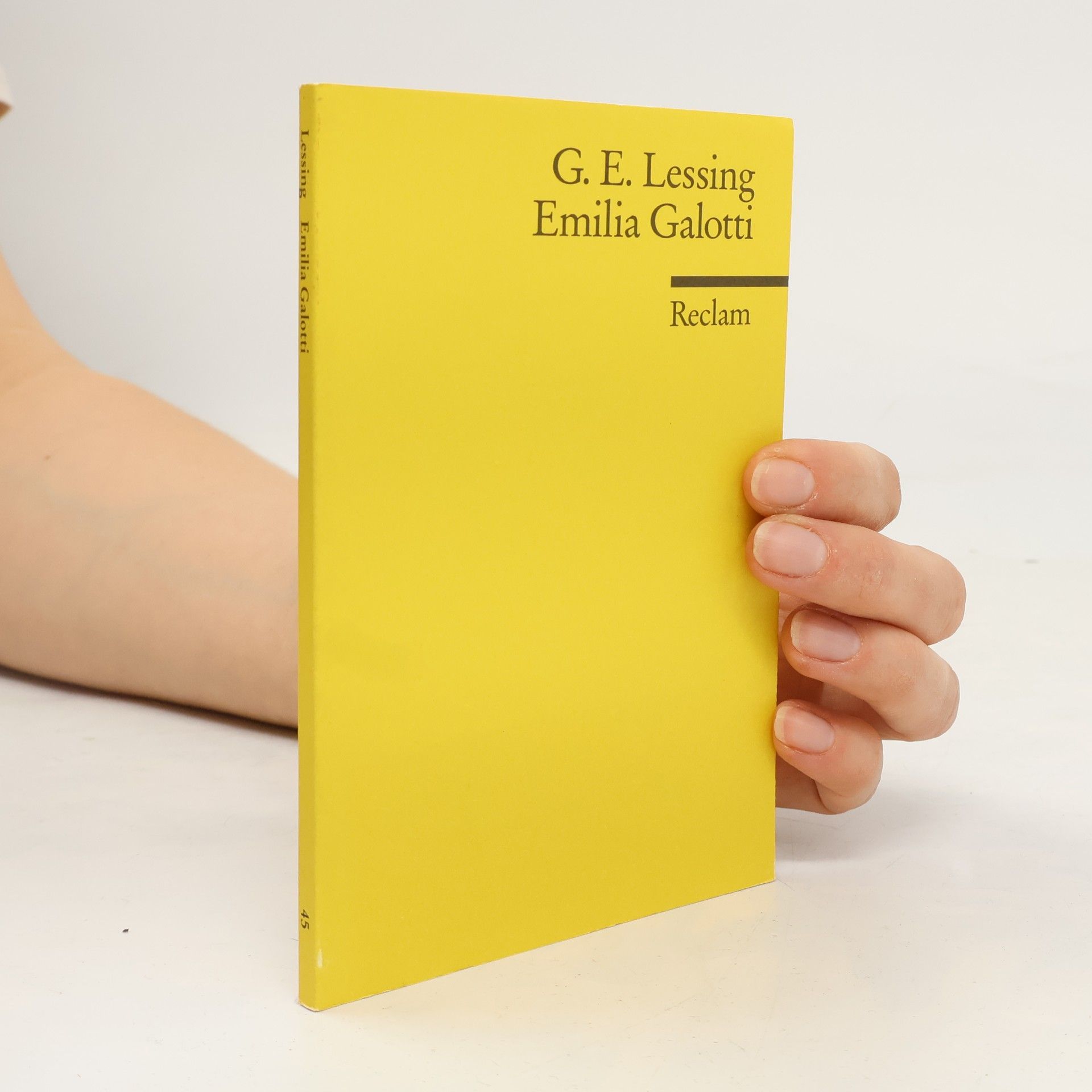 Gotthold Ephraim Lessing Emilia Galotti