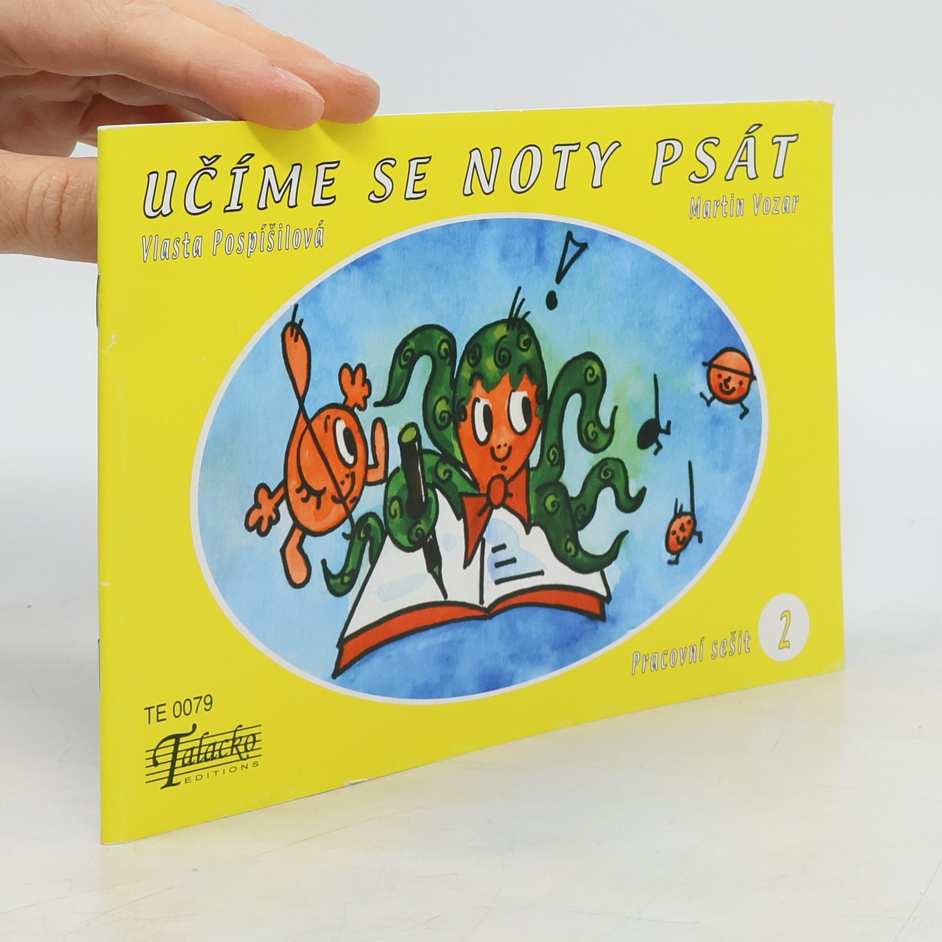 Vlasta Beilová Učíme se noty psát (pracovní sešit 2)