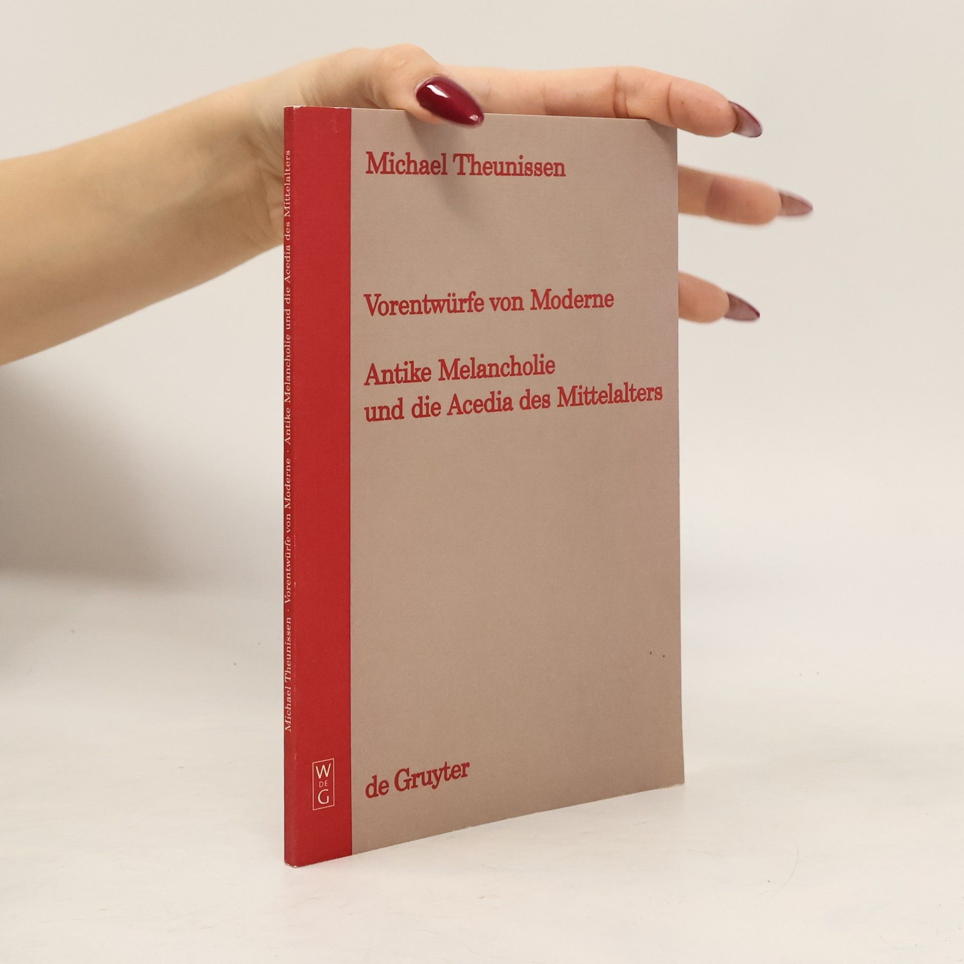 Michael Theunissen Vorentwürfe von Moderne