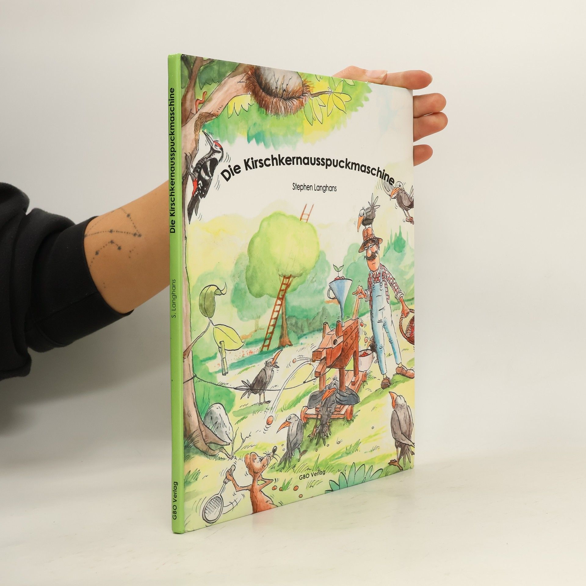 Stephen Langhans Die Kirschkernausspuckmaschine