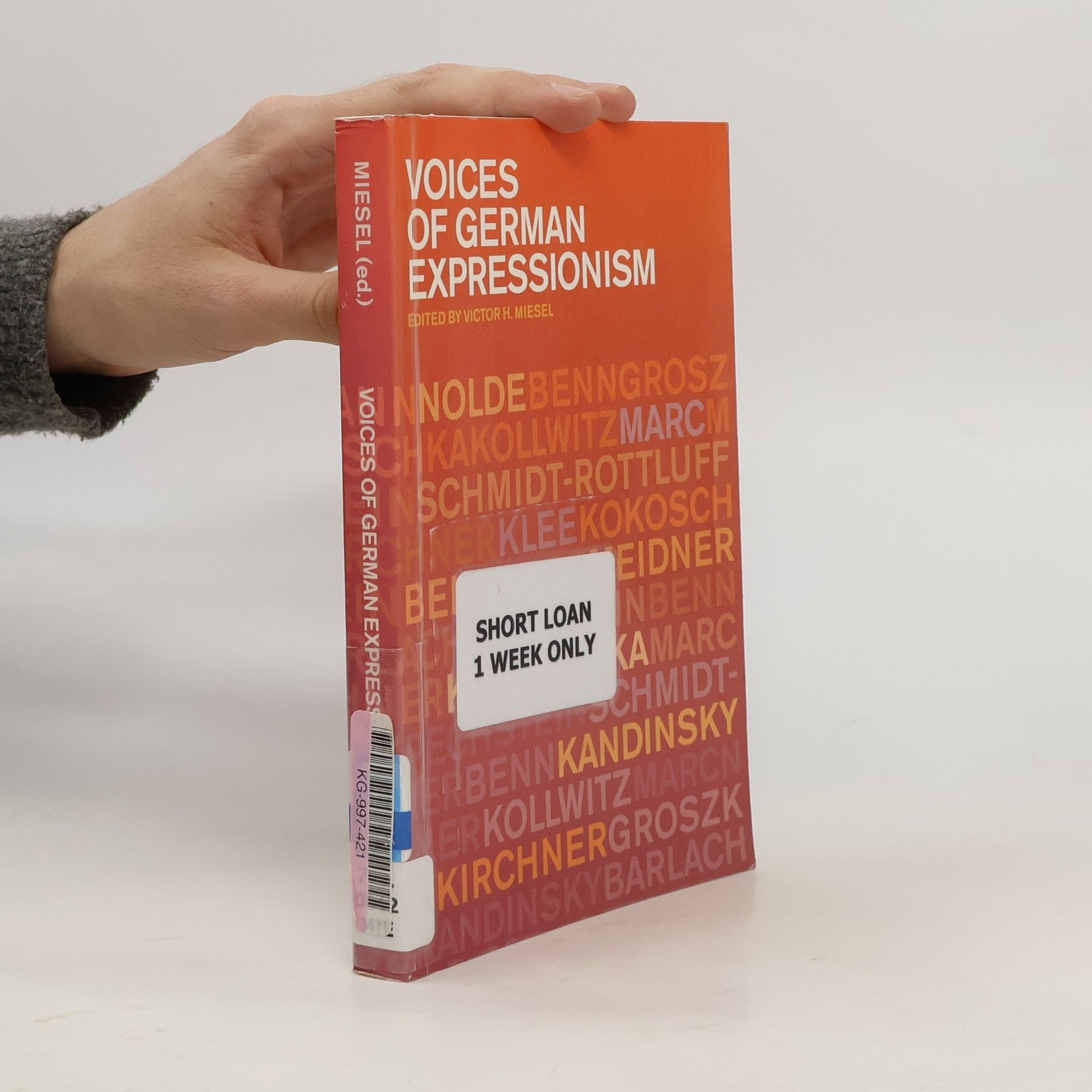 Victor H. Miesel Voices of German Expressionism