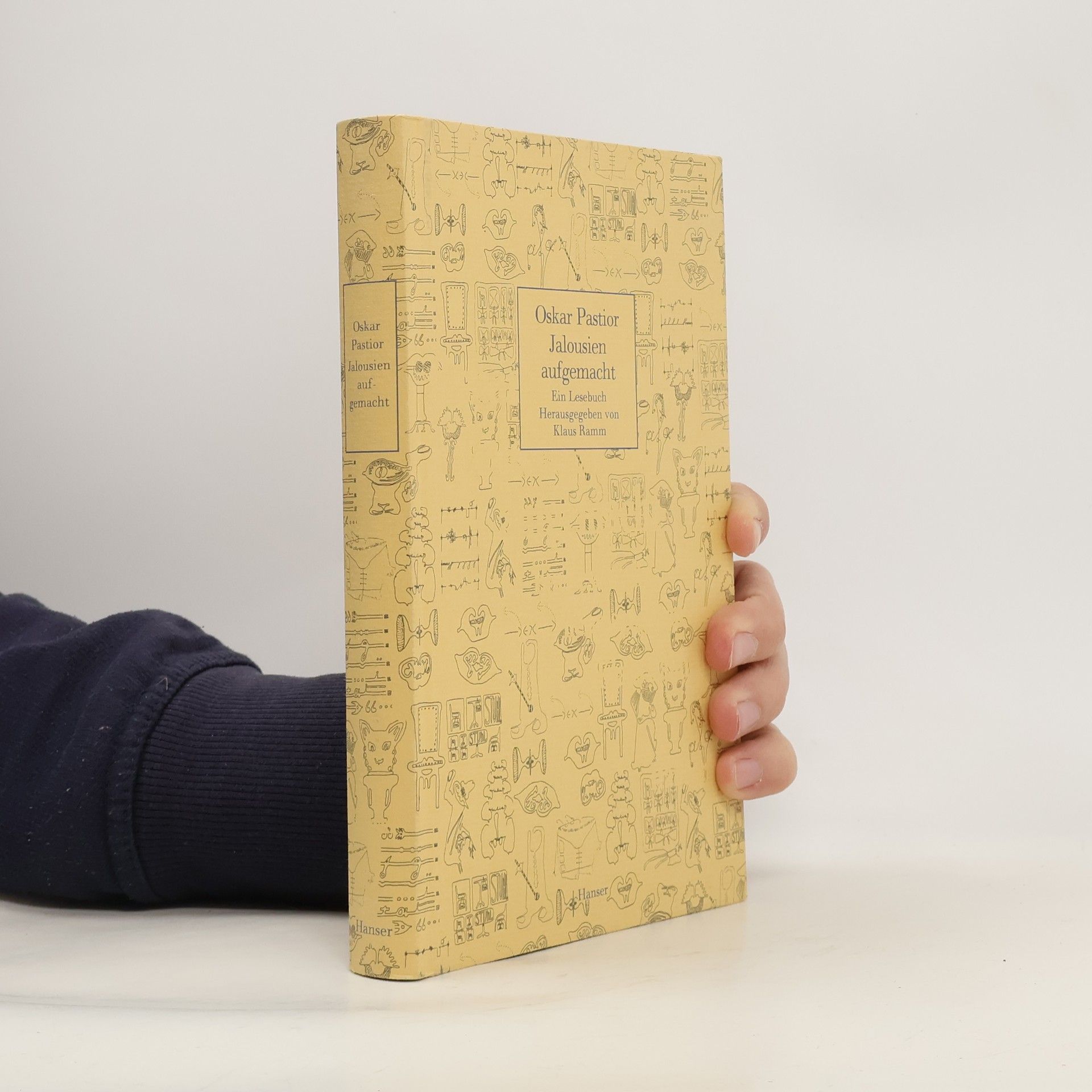 Oskar Pastior Jalousien aufgemacht. Ein Lesebuch