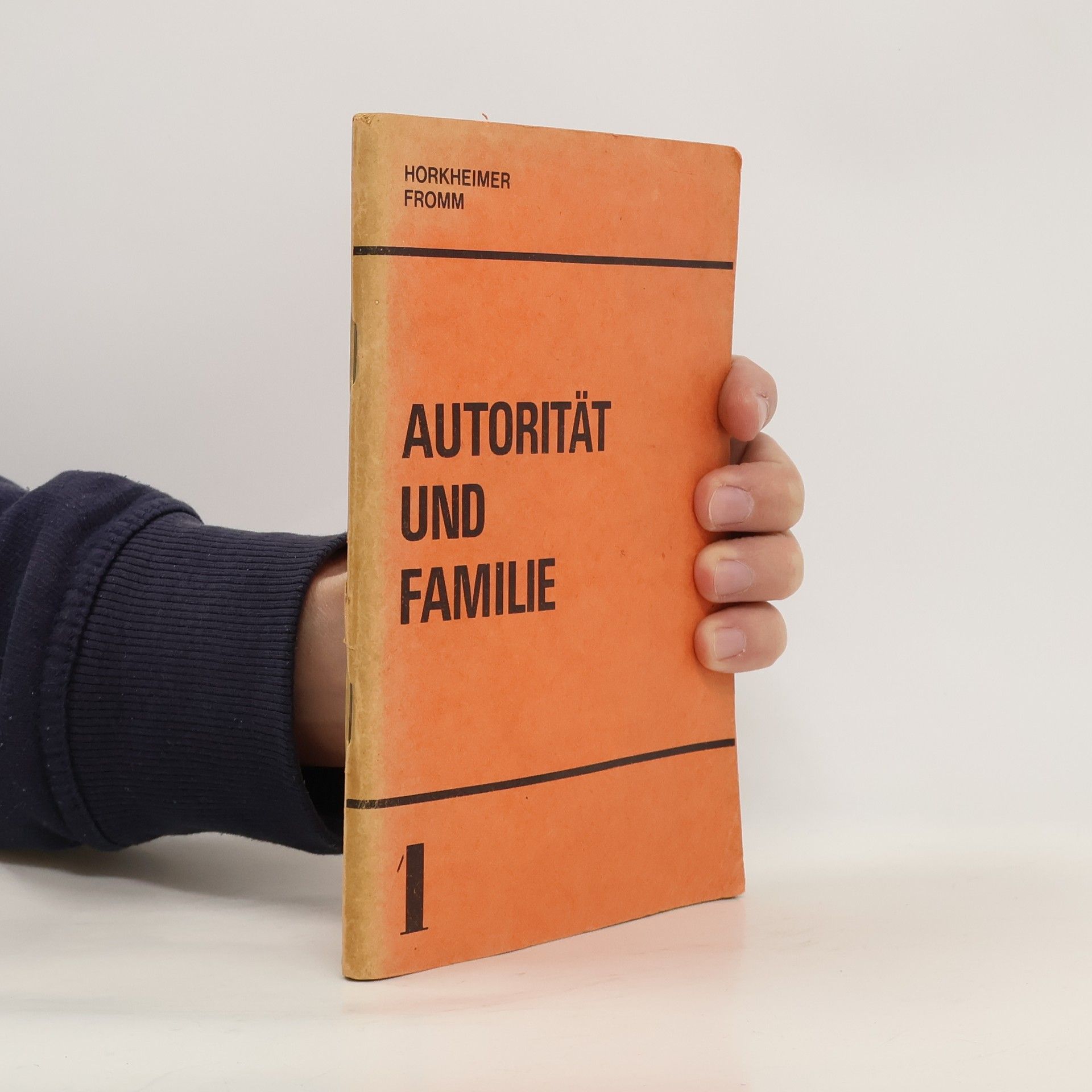 Max Horkheimer Autorität und Familie 1