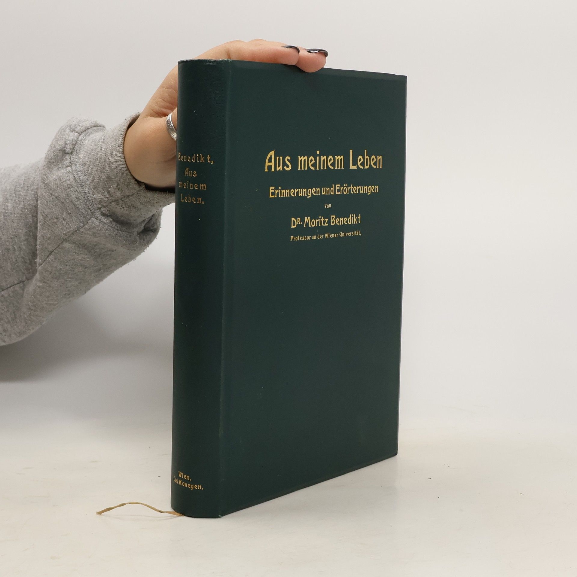 Moritz Benedikt Aus meinem Leben