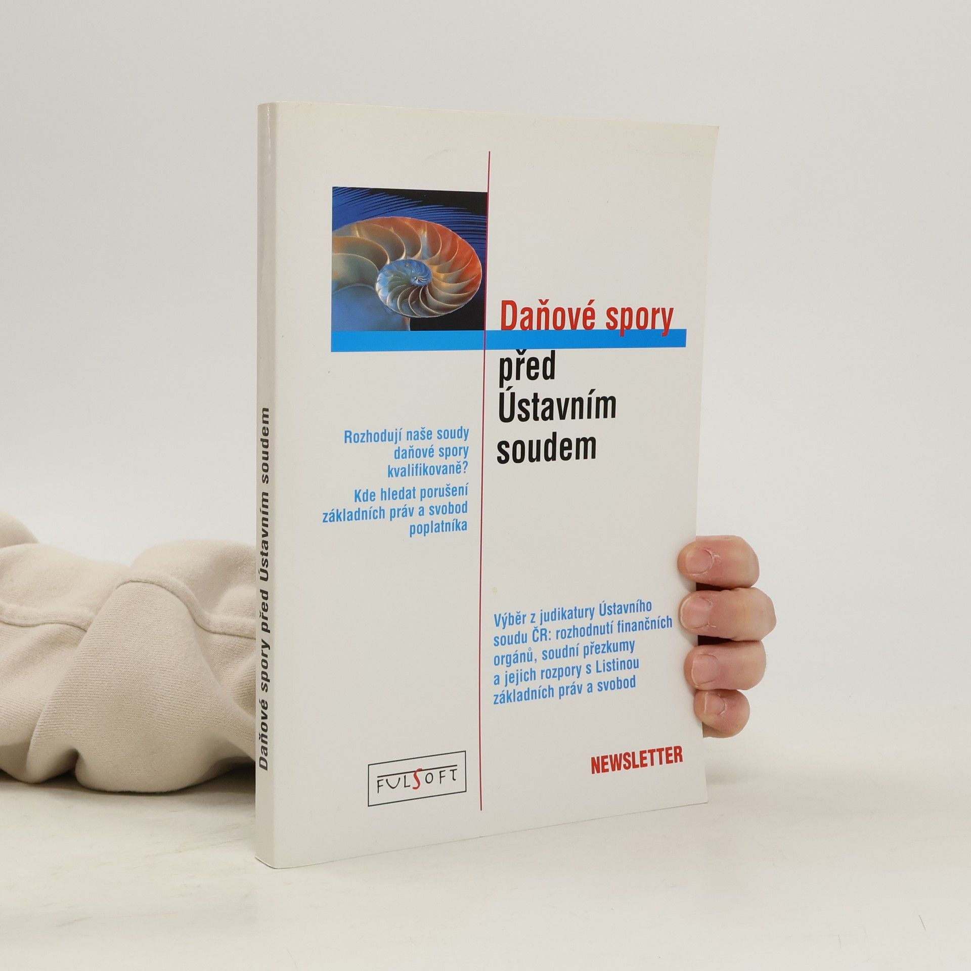 Martin Novotný - Newsletter Daňové spory před Ústav.soudem