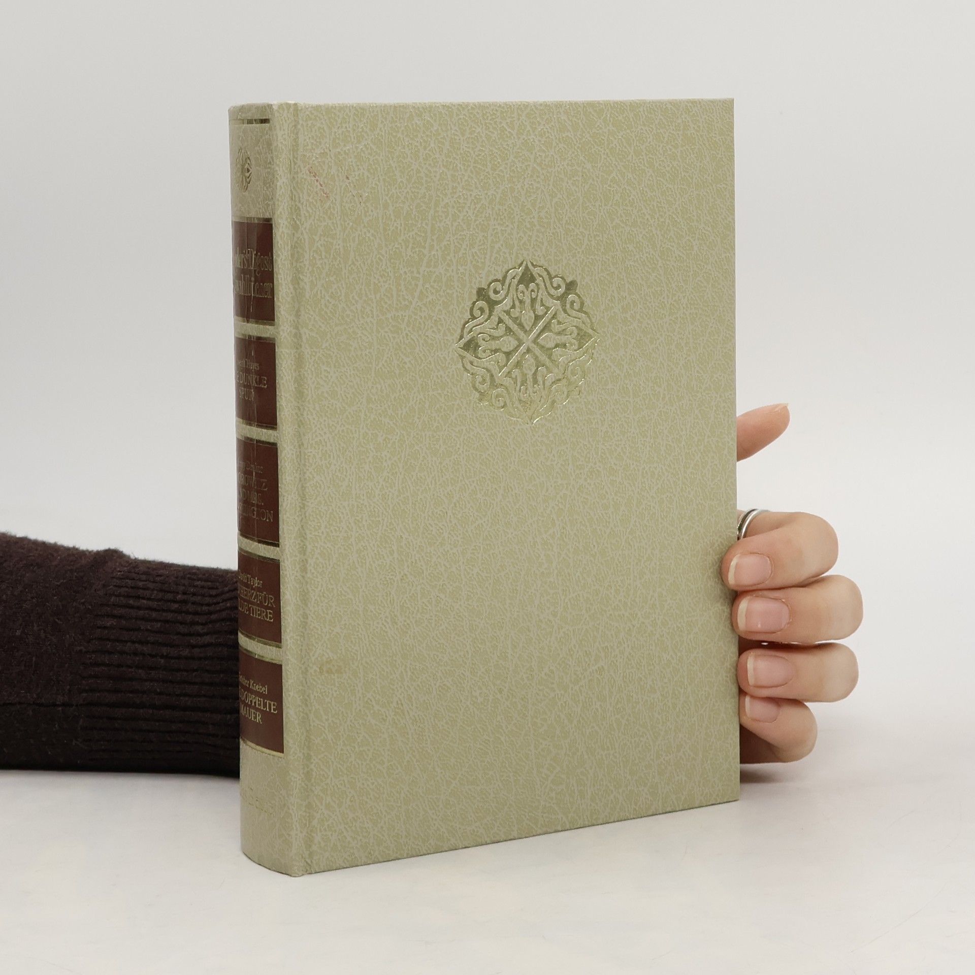 Reader's Digest Auswahlbücher. Die dunkle Spur. Horowith und Mrs. Washington. Ein Herz für wilde Tiere. Die dopplete Mauer