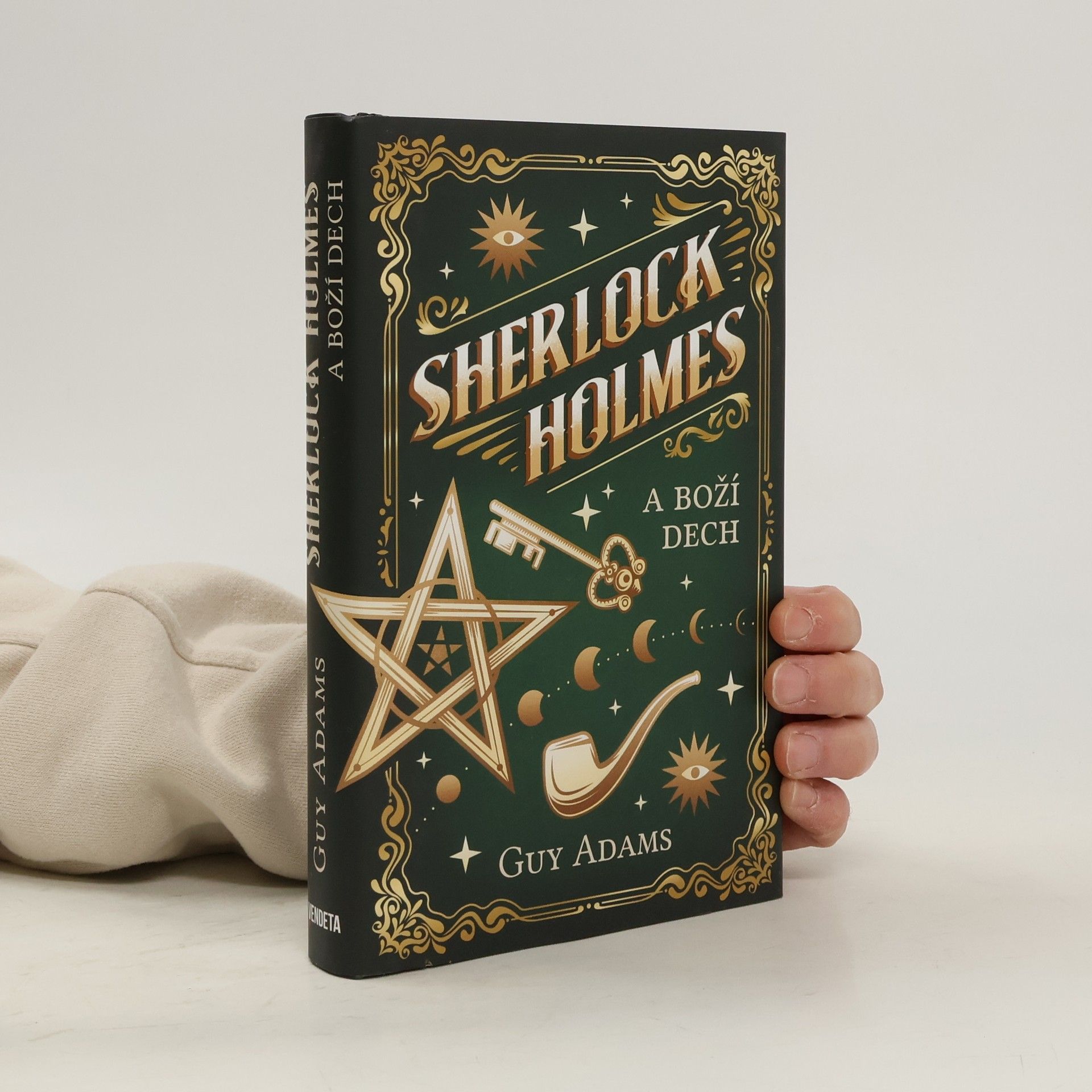 Guy Adams Sherlock Holmes a Boží dech