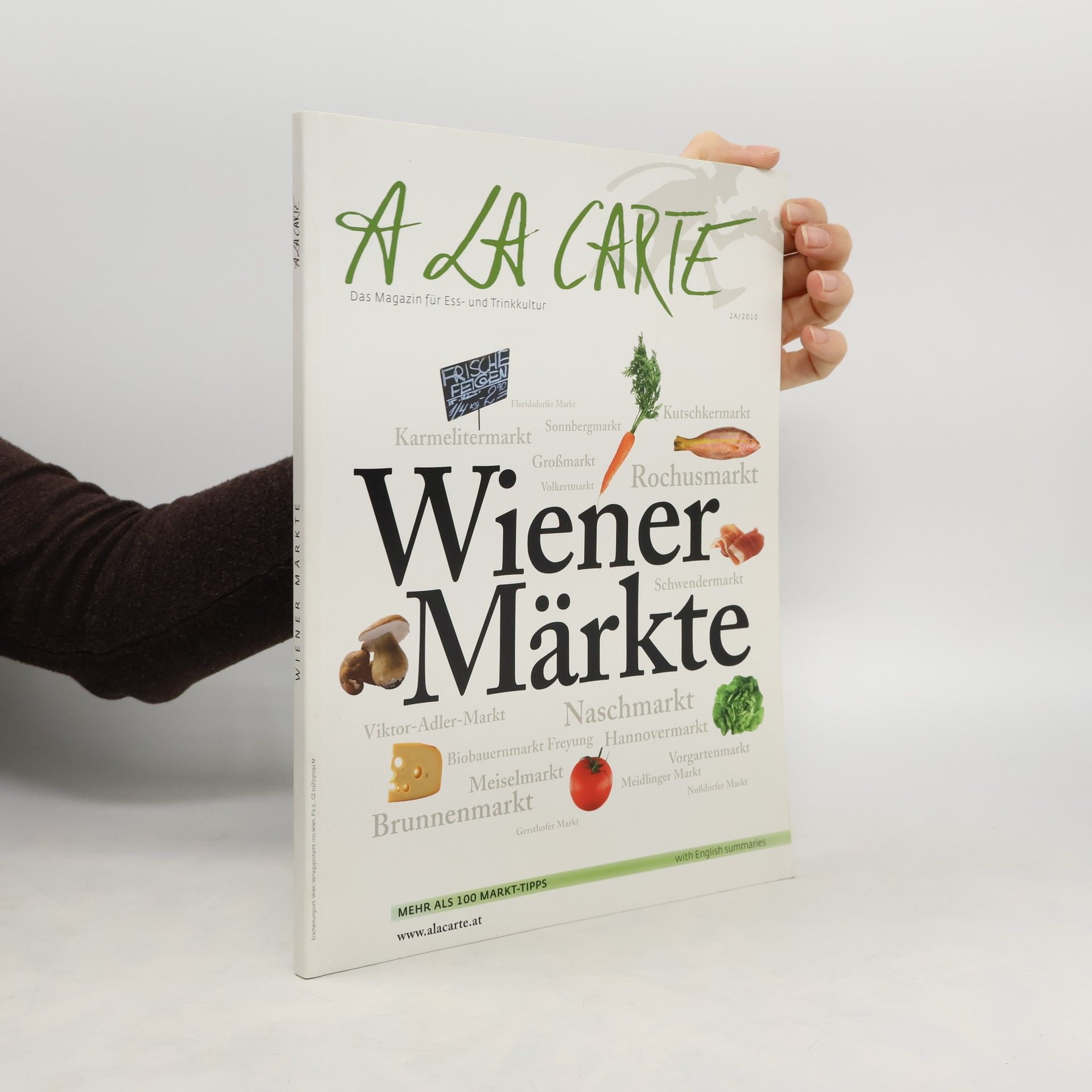 Auteurscollectief A la Carte. Wiener Märkte