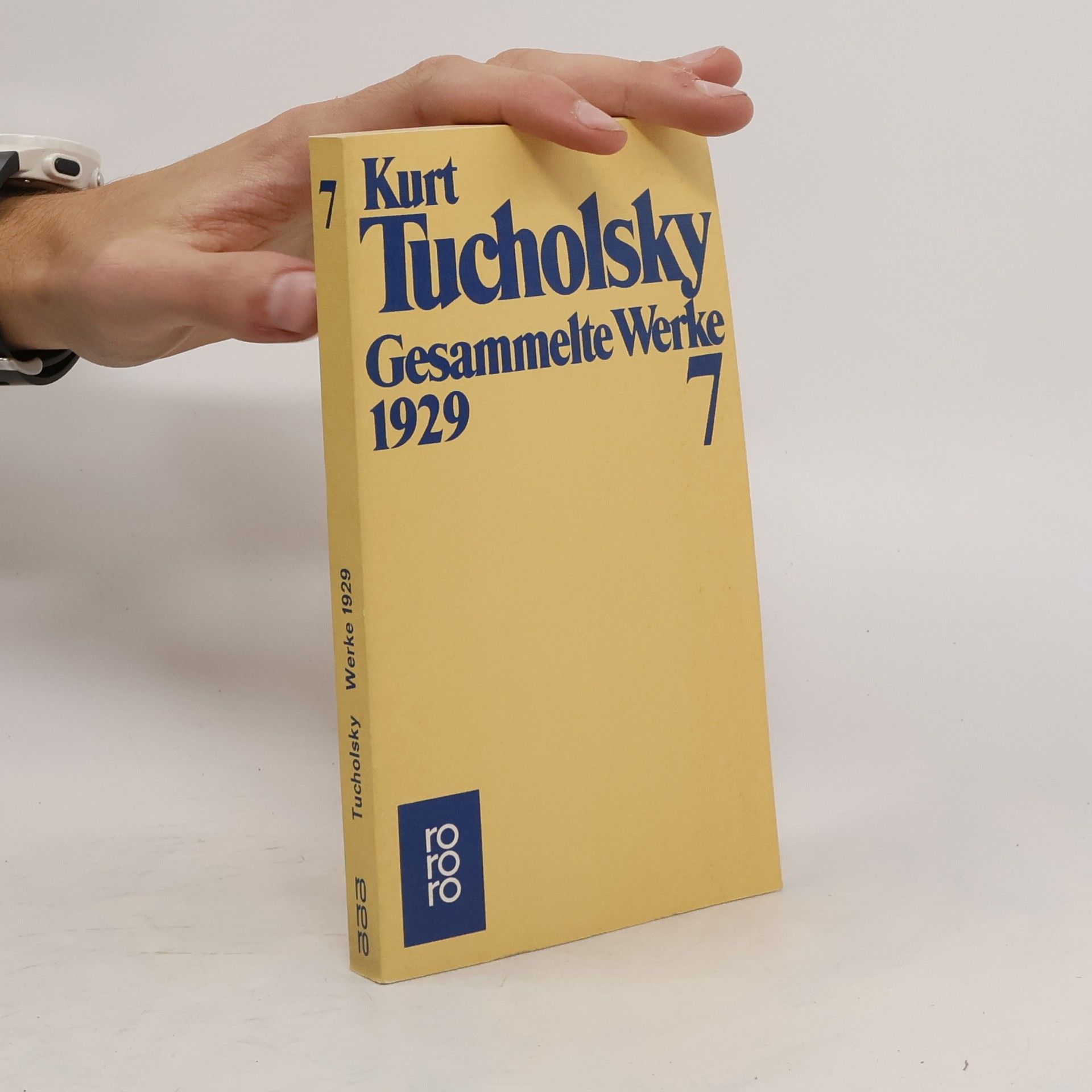 Kurt Tucholsky Gesammelte Werke VII. 1929.