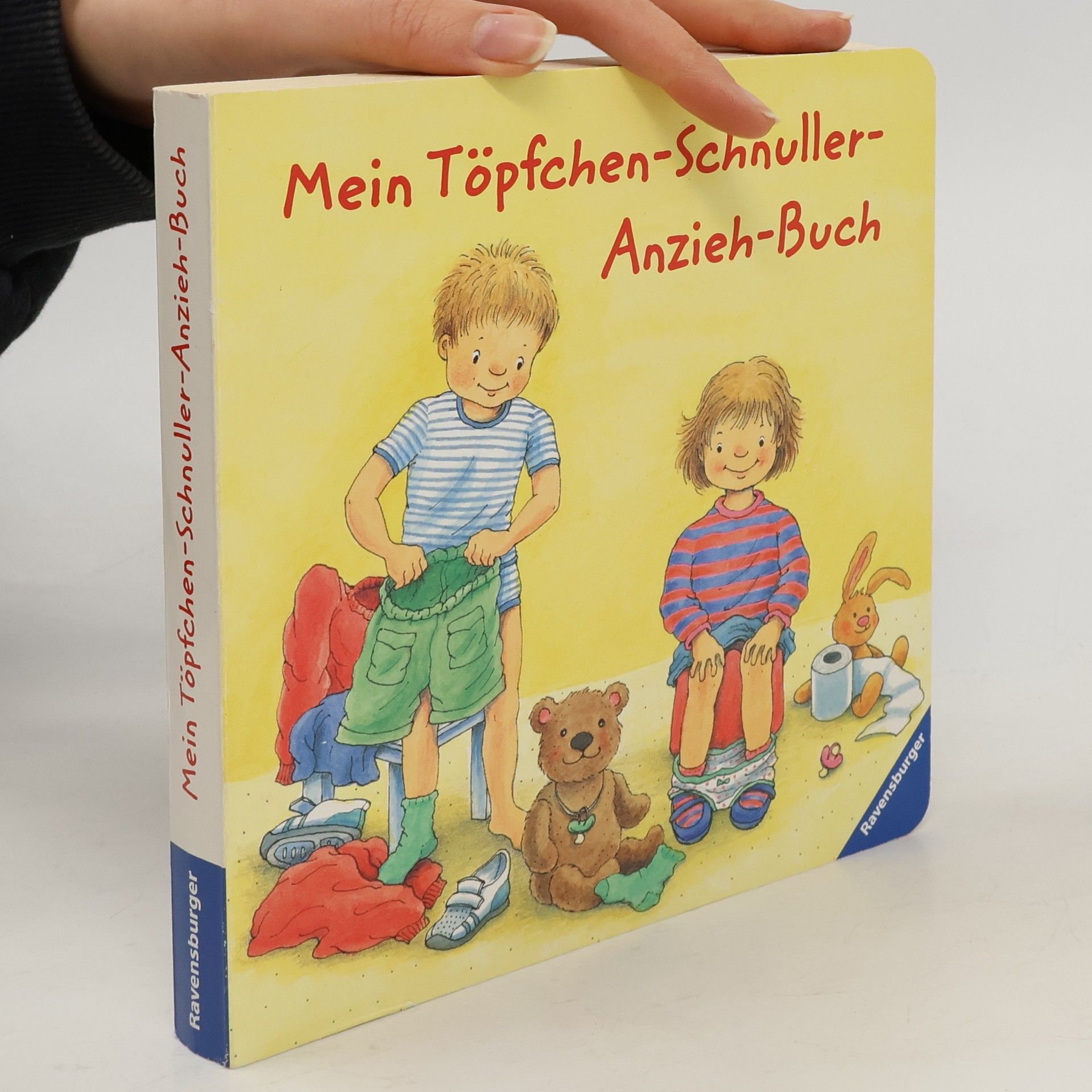 Clara Suetens Mein Töpfchen-Schnuller-Anzieh-Buch