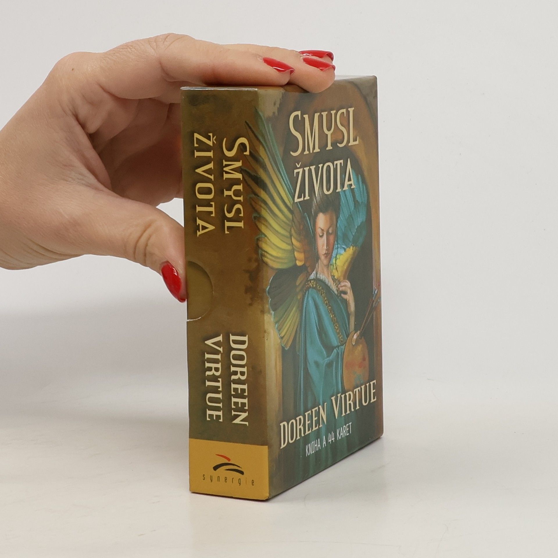 Doreen Virtue Smysl života. Vykládací karty (kniha + 44 karet)