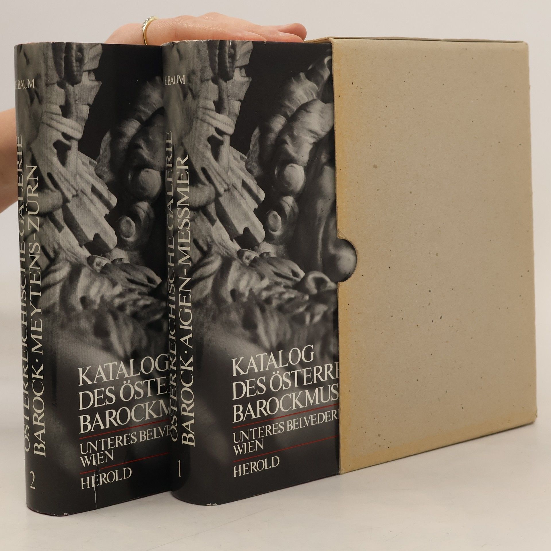 AA.VV. Katalog des Österreichische Galerie Barock 1-2