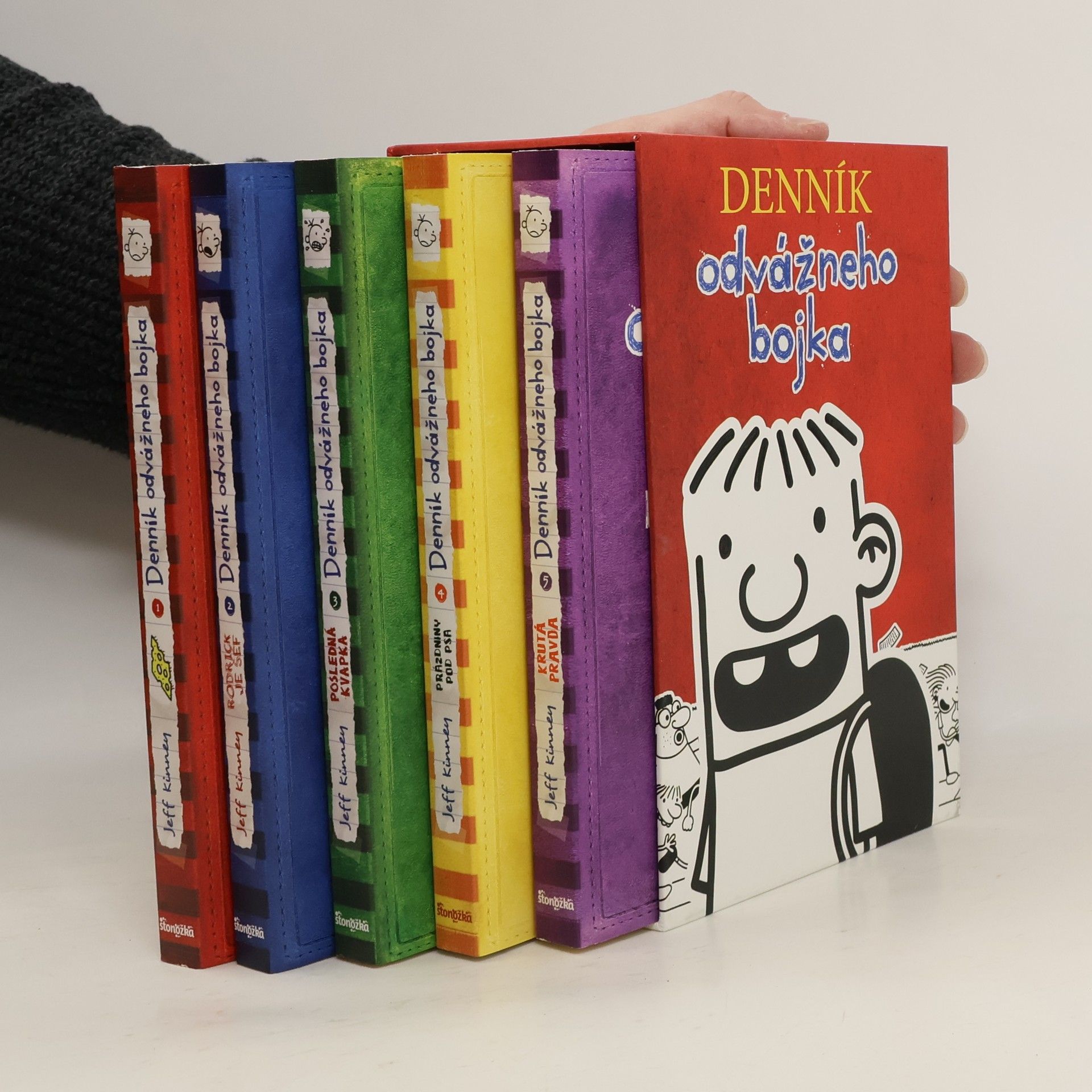 Jeff Kinney Denník odvážneho bojka 1-5