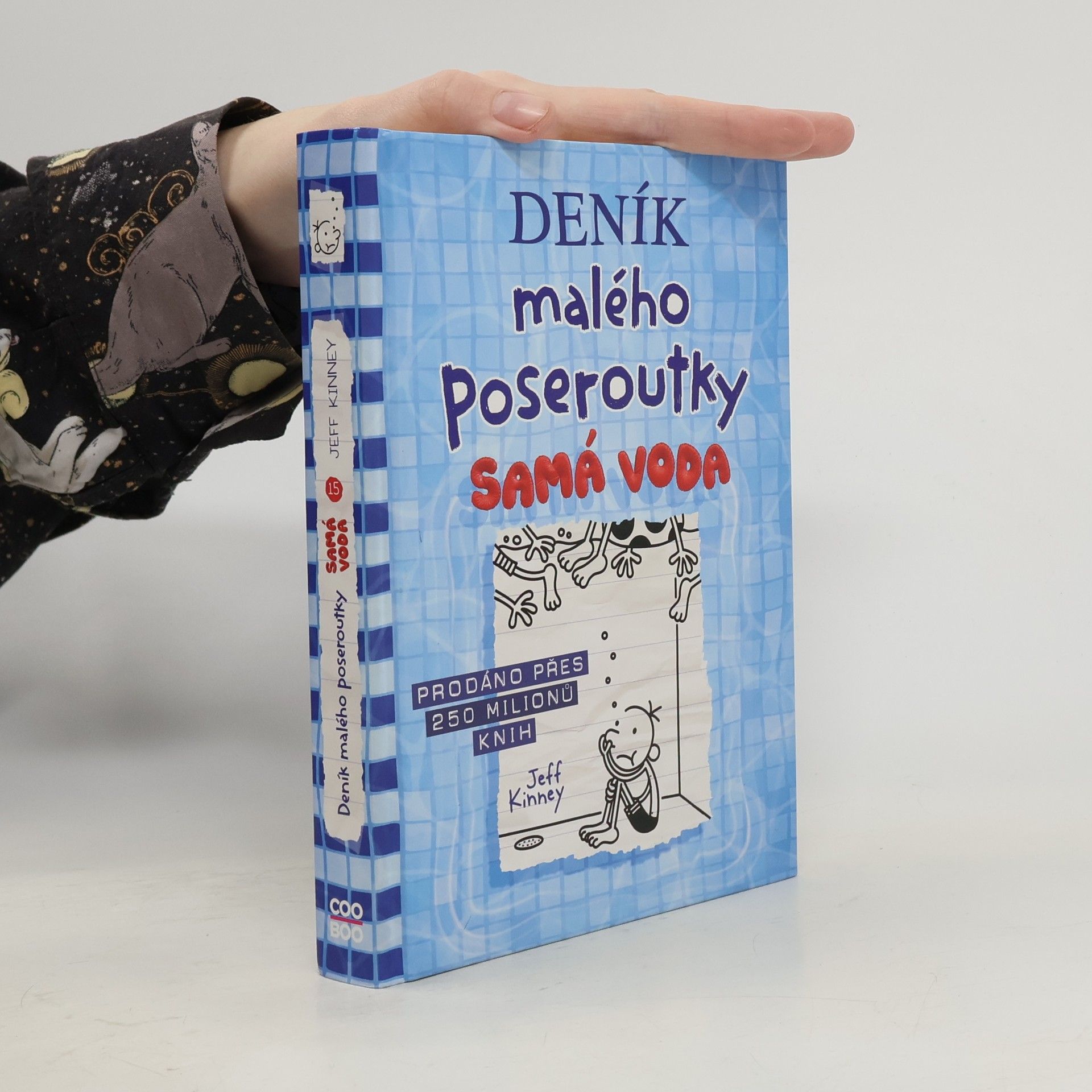 Jeff Kinney Deník malého poseroutky 15. Samá voda