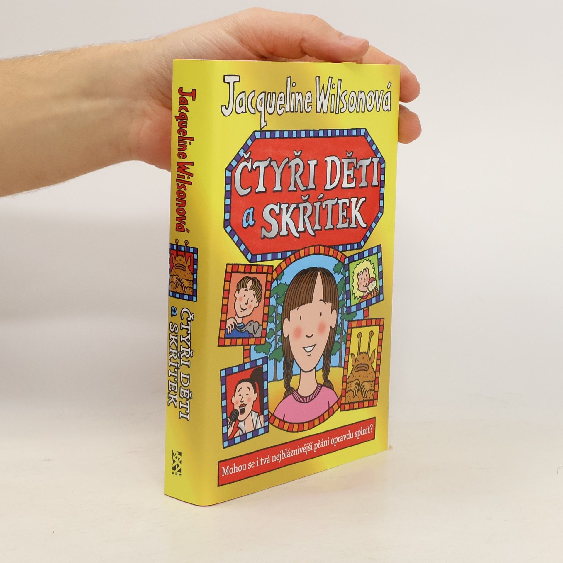 Jacqueline Wilson Čtyři děti a skřítek