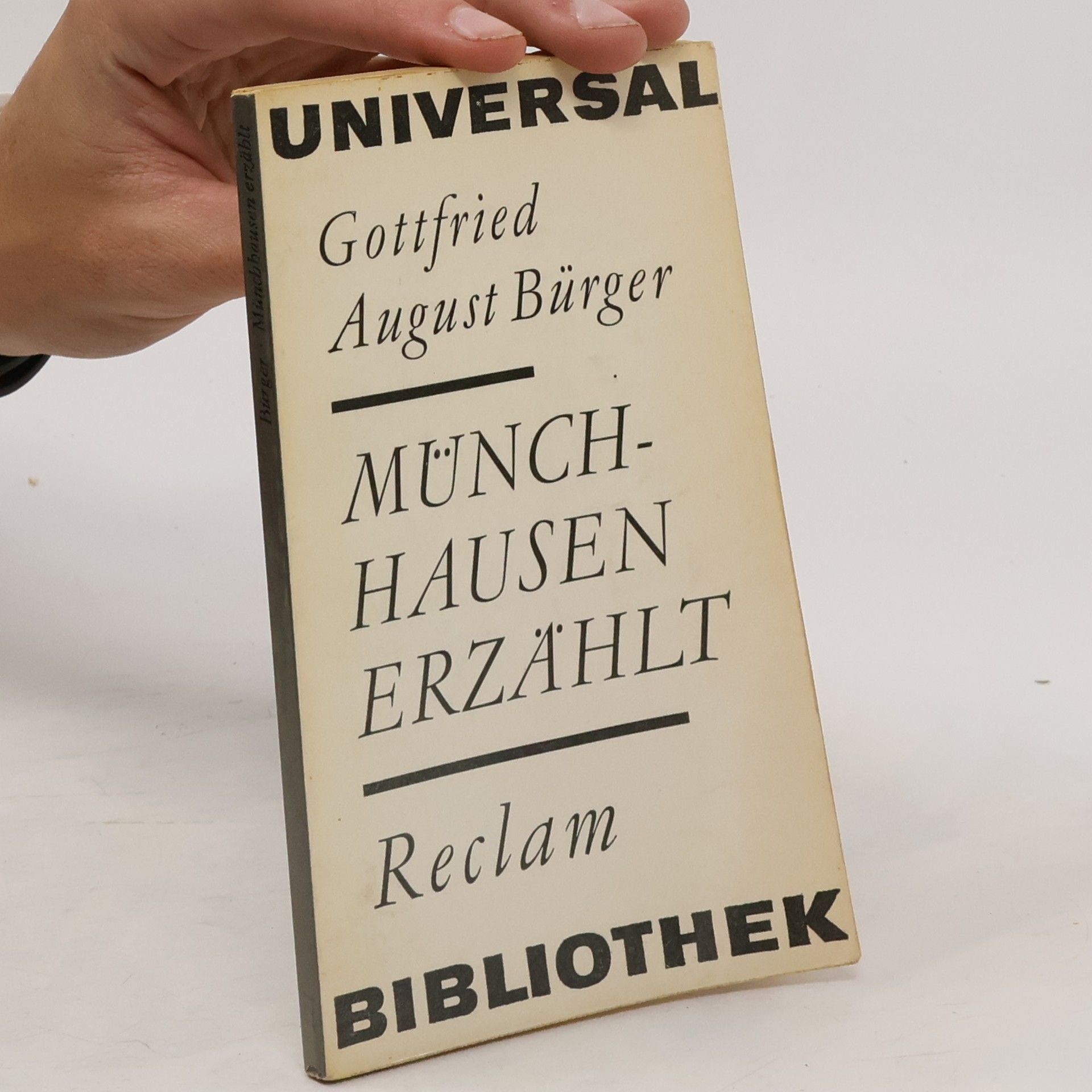 Gottfried August Bürger Münchhausen Erzählt