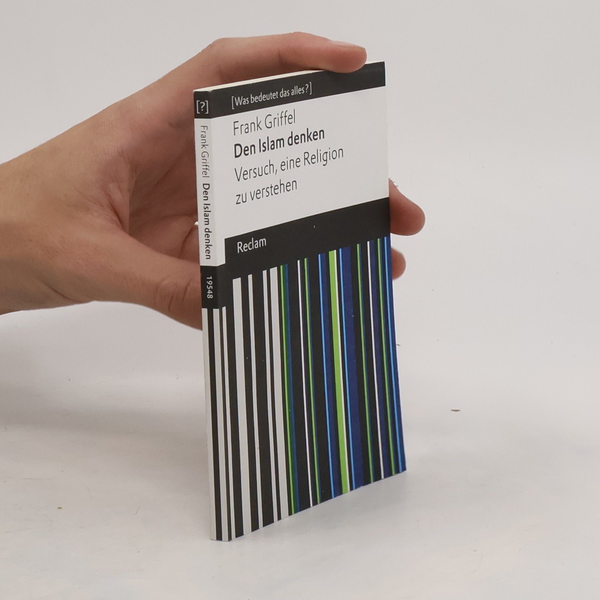 Frank Griffel Den Islam denken
