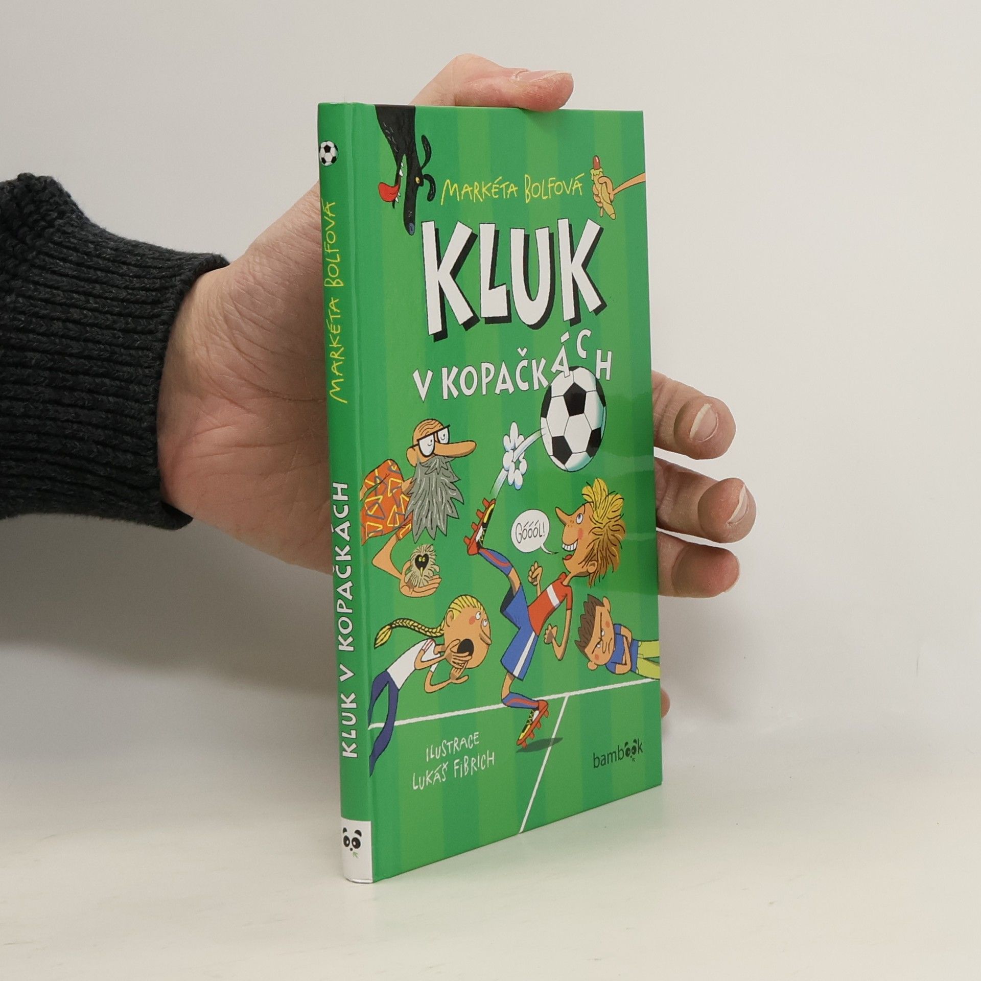 Lukáš Fibrich Kluk v kopačkách