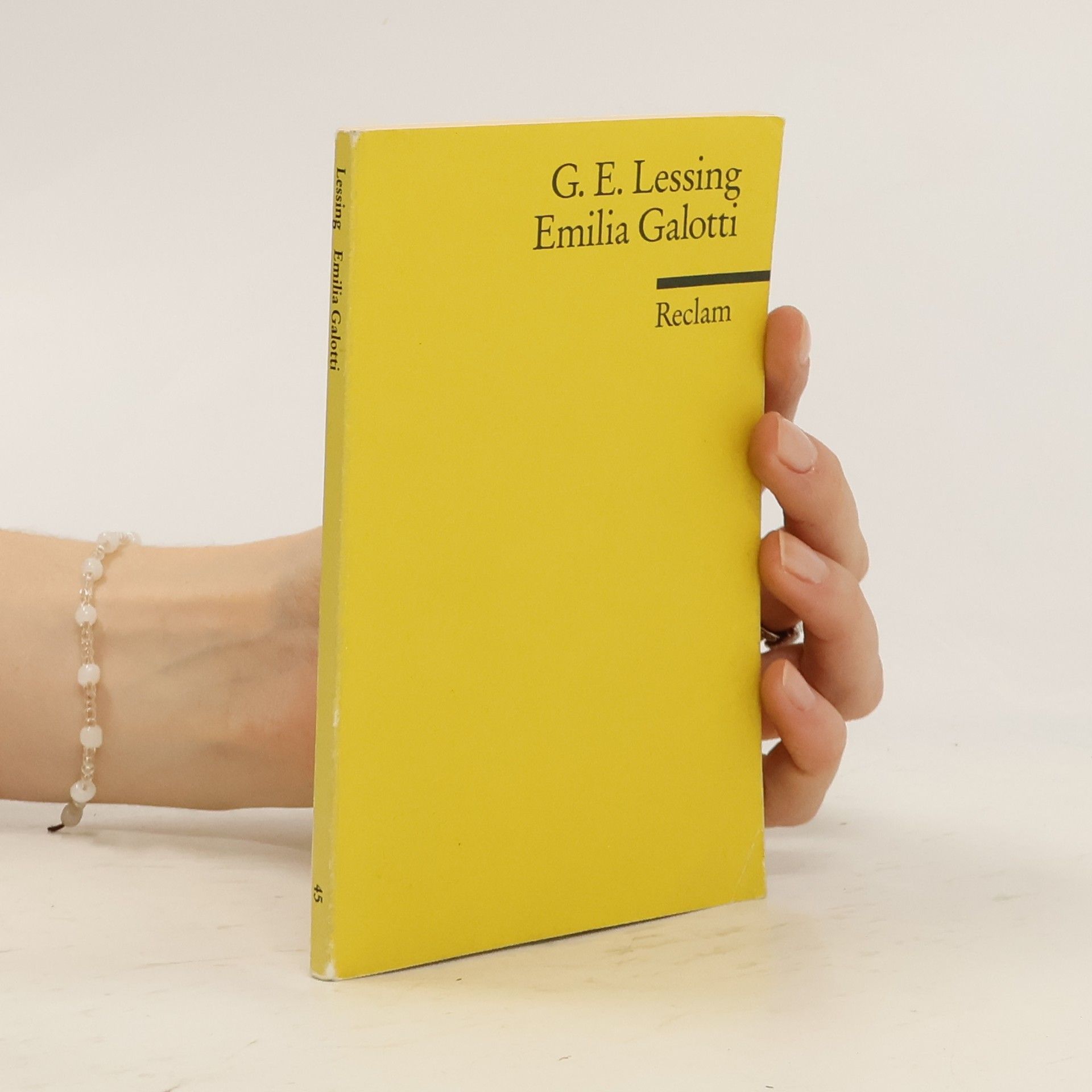 Gotthold Ephraim Lessing Emilia Galotti