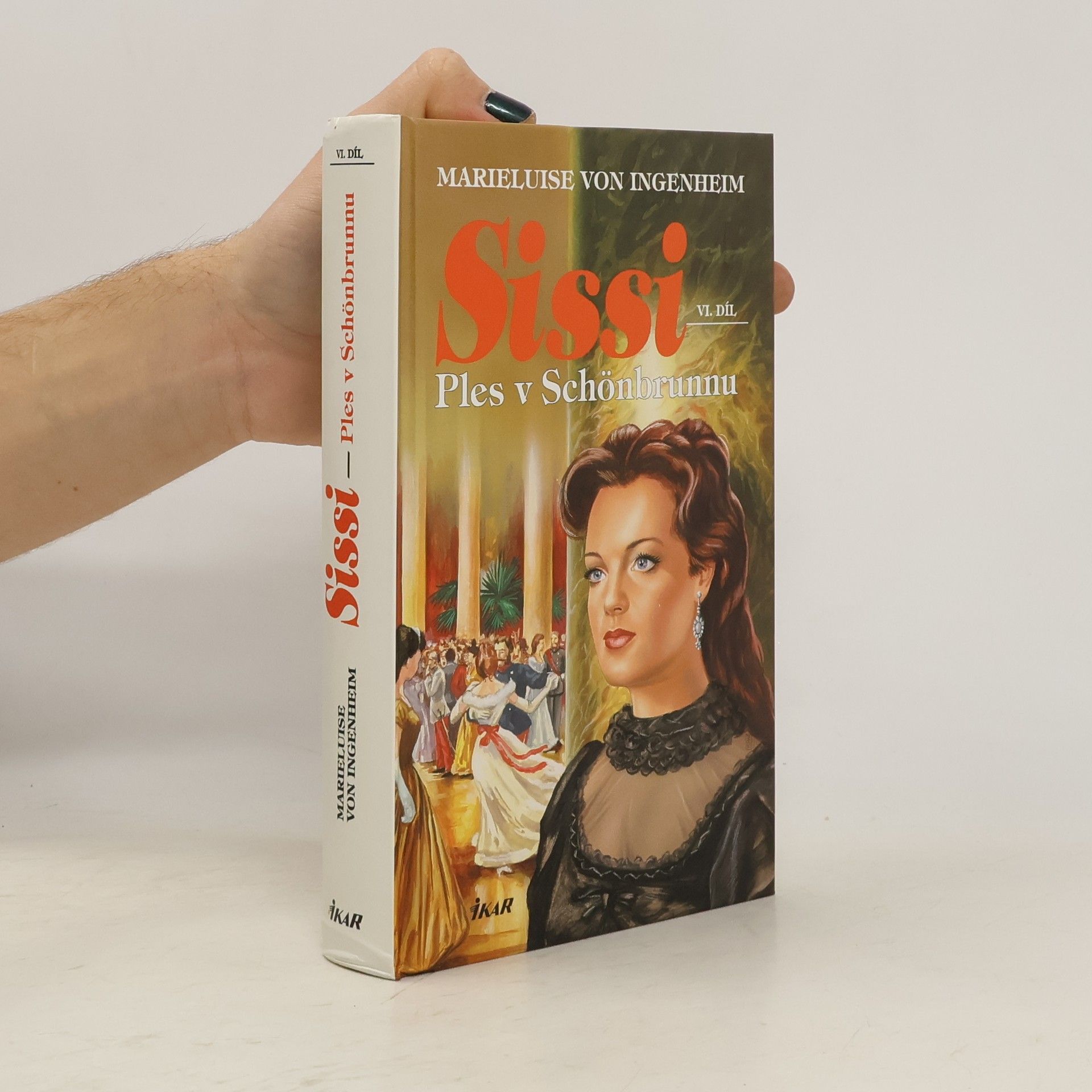 Maireluise von Ingenheim Sissi. Ples v Schönbrunnu.