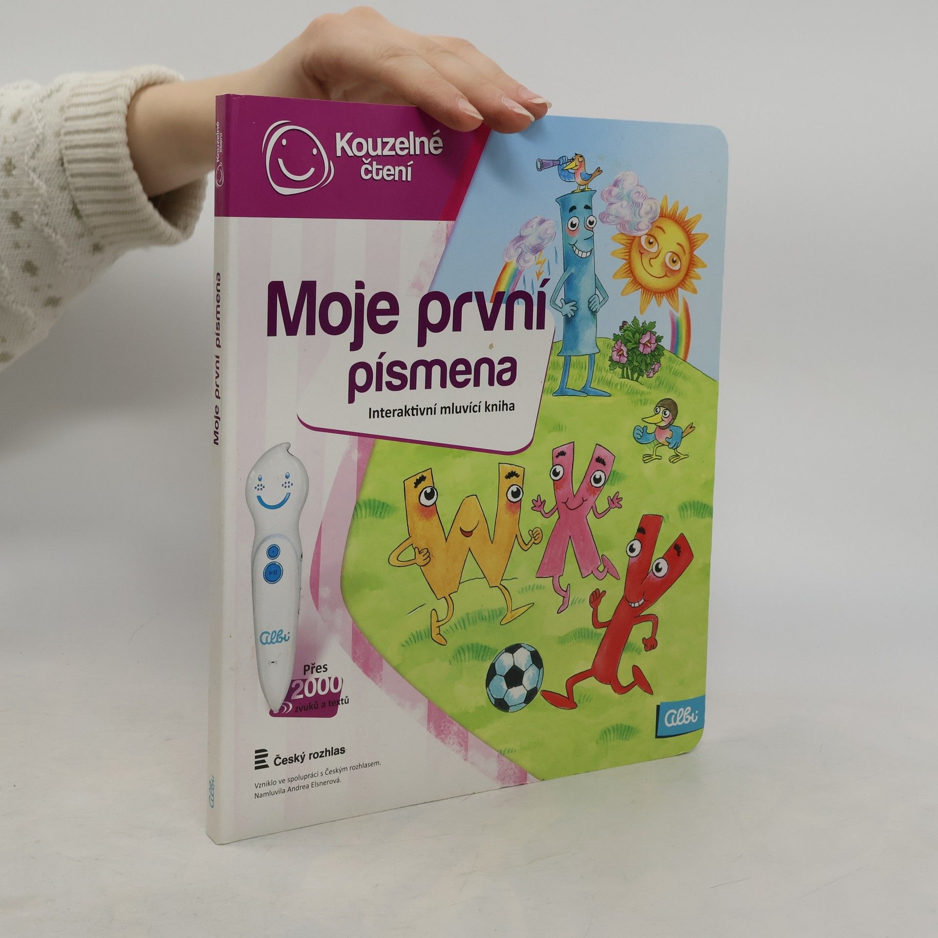 Moje první písmena. Interaktivní mluvící kniha