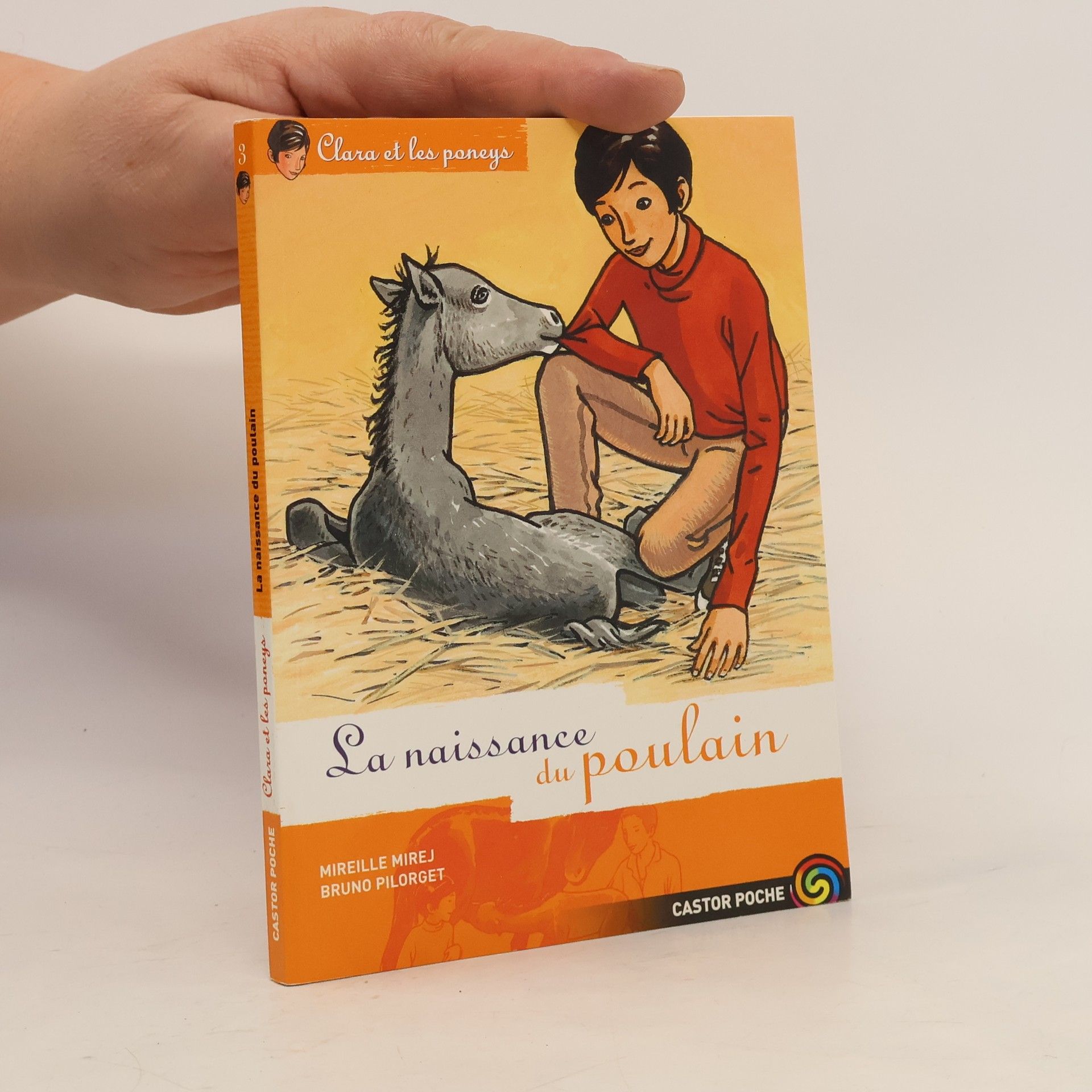 Mireille Mirej  La naissance du poulain