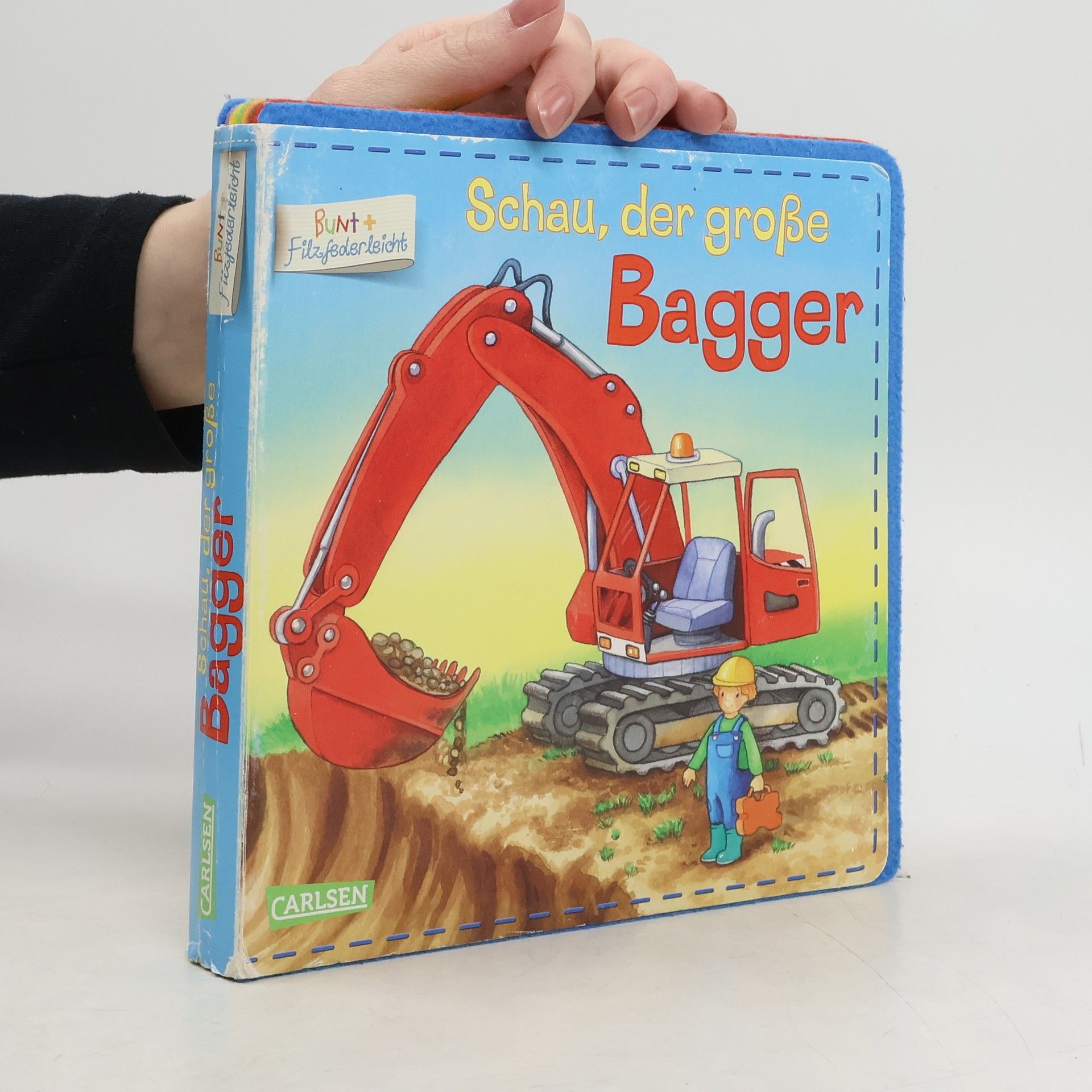 BUNT + Filzfederleicht®: Schau, der große Bagger